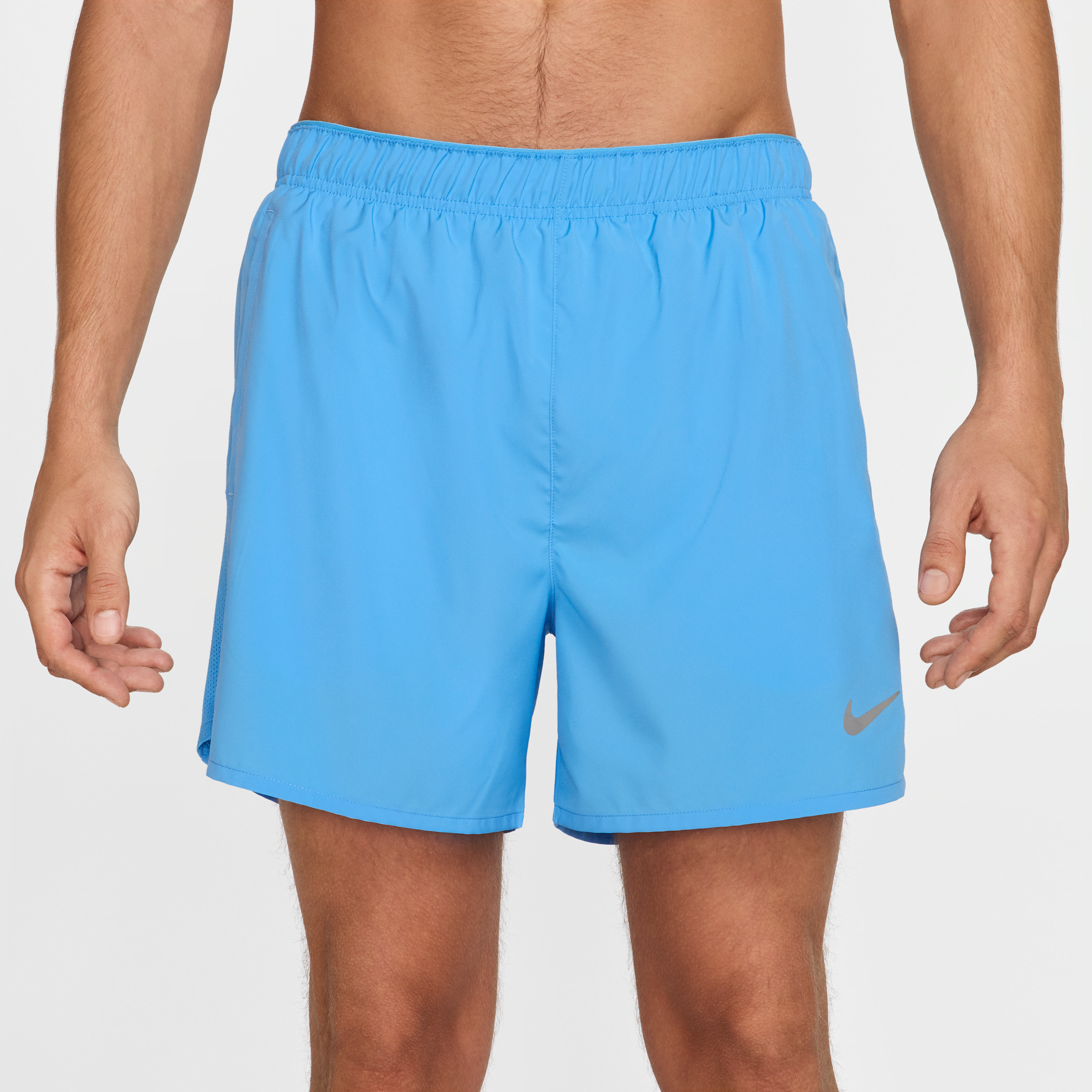Short de running avec sous-short intégré 13 cm Dri-FIT Nike Challenger pour homme - Bleu