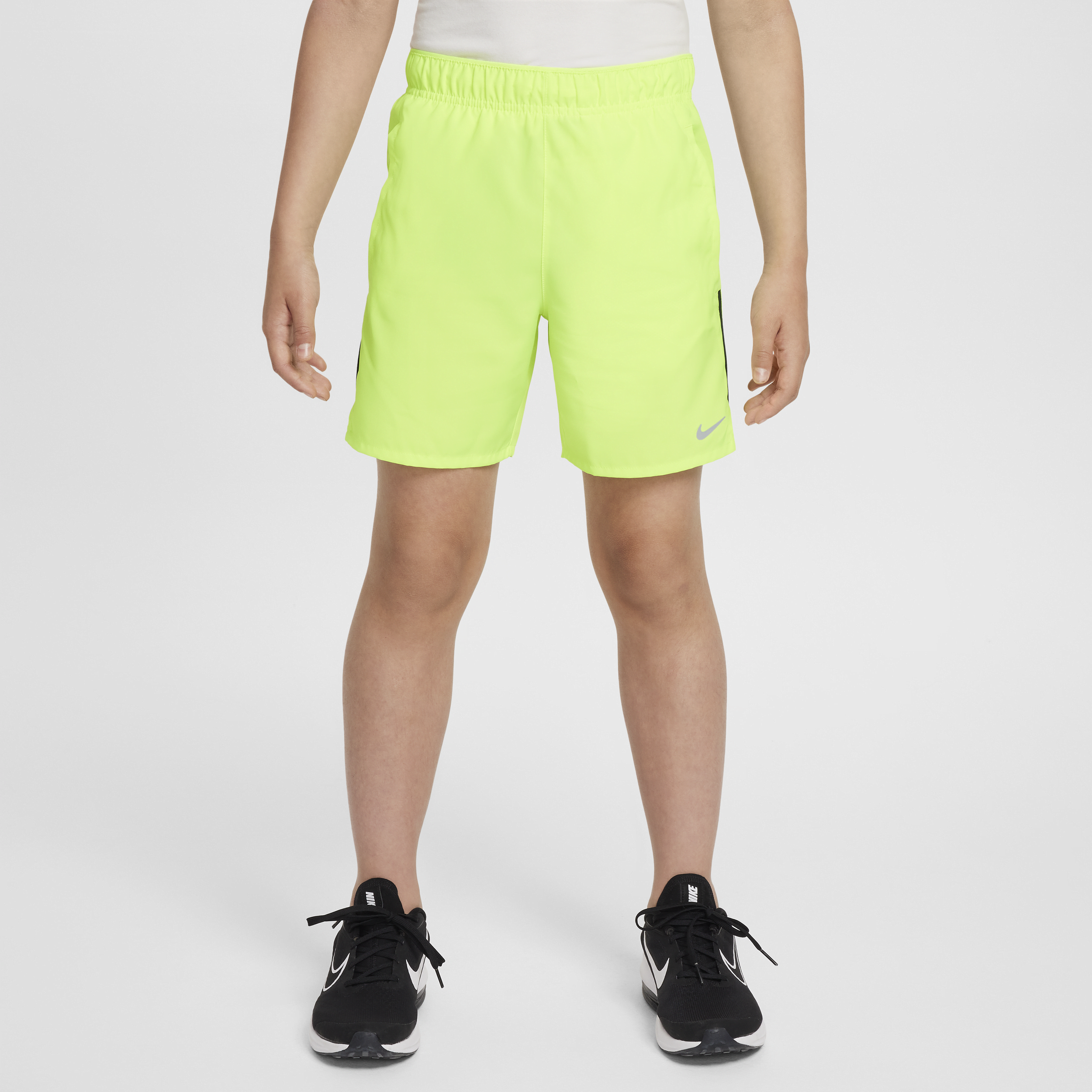 Short de training Nike Dri-FIT Challenger pour ado (garçon) - Jaune