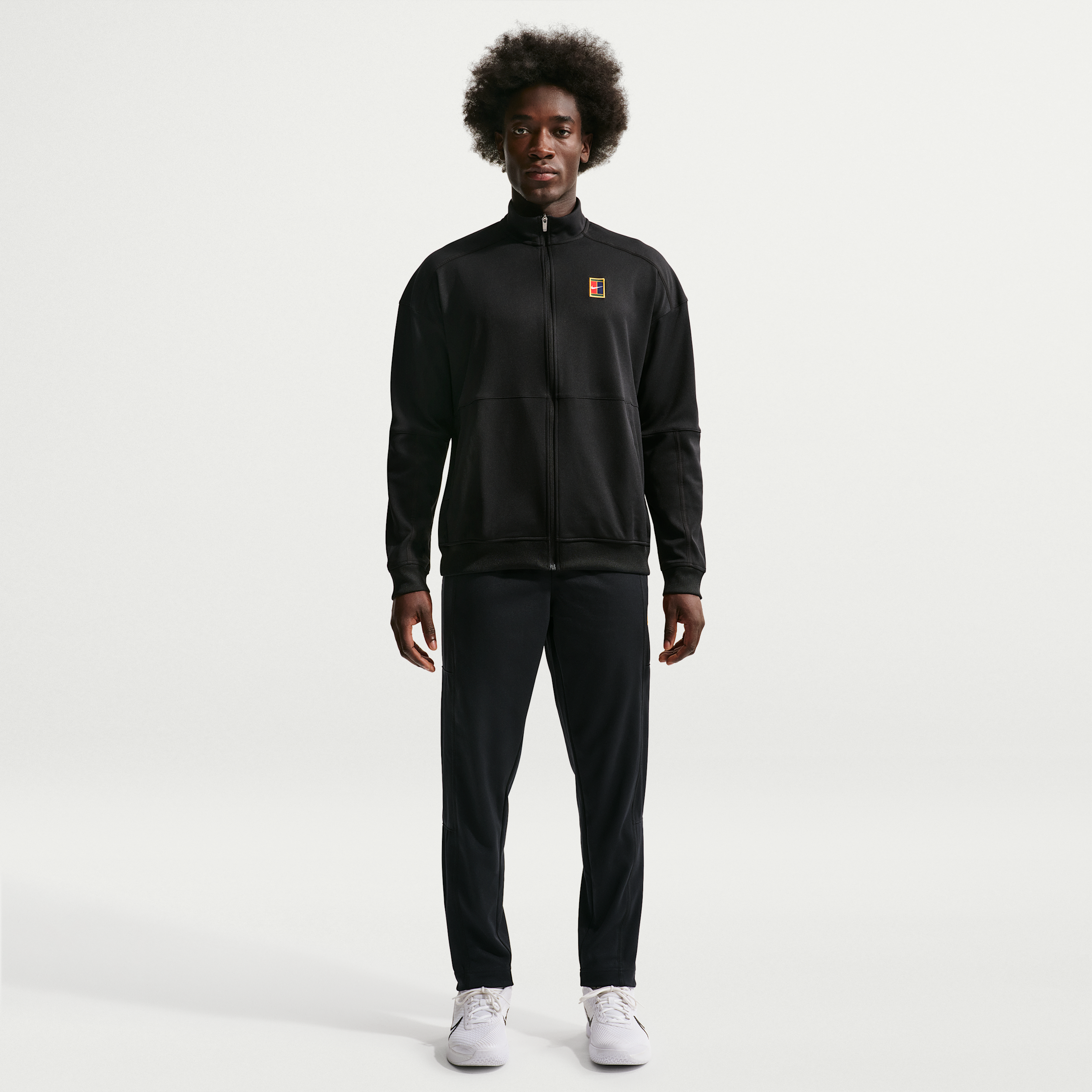 NikeCourt Heritage-tennisbukser til mænd – sort