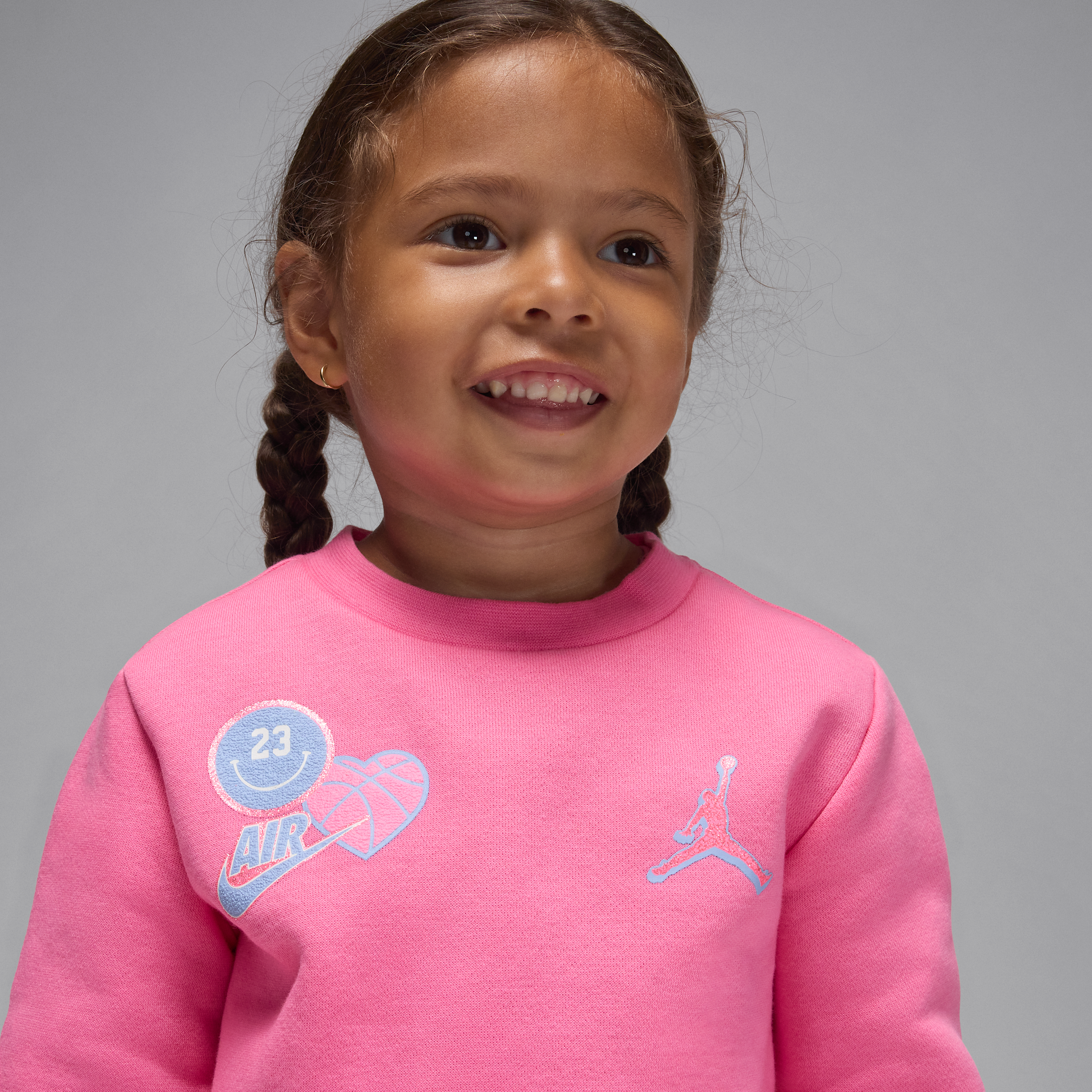 Thumbnail - Jordan Blue Jeans und Bling 2-teiliges Hosen-Set (Kleinkinder) - Blau