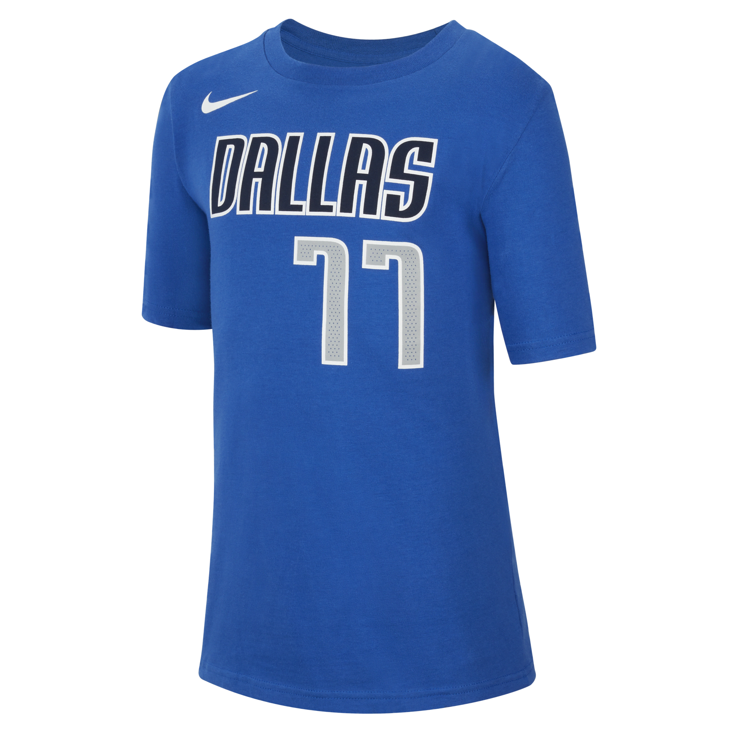 Nike Dallas Mavericks NBA-shirt voor kids Blauw
