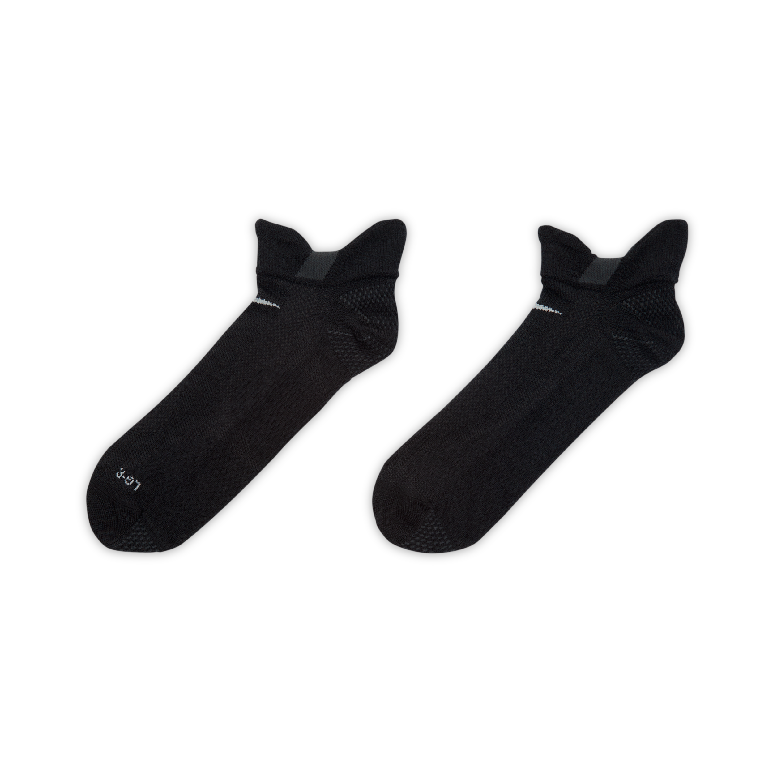 Thumbnail - Nike Running No-Show Wollsocken (1 Paar) - Schwarz