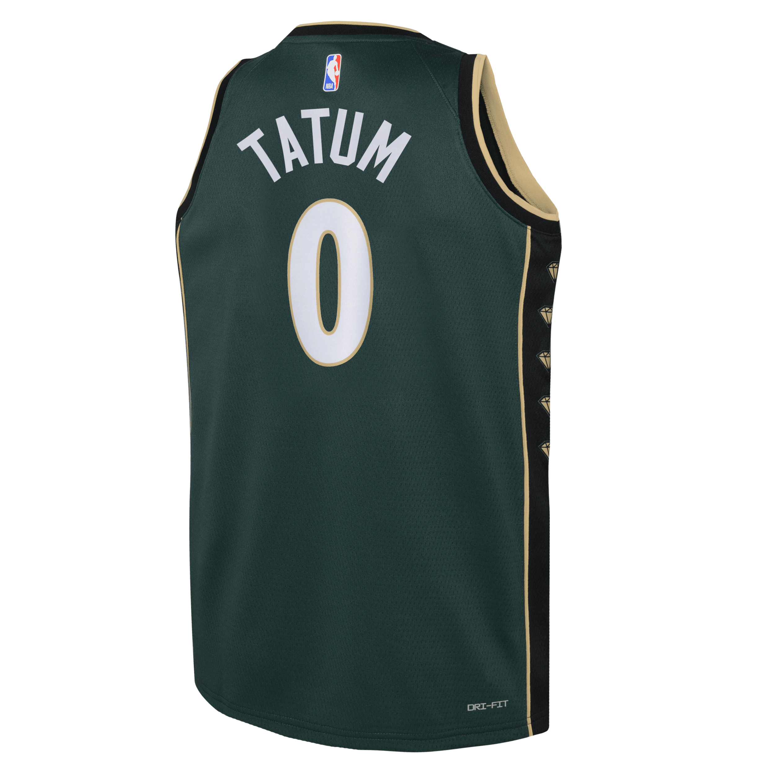 Nike Jayson Tatum Boston Celtics City Edition Swingman NBA-jersey met Dri-FIT voor kids Groen