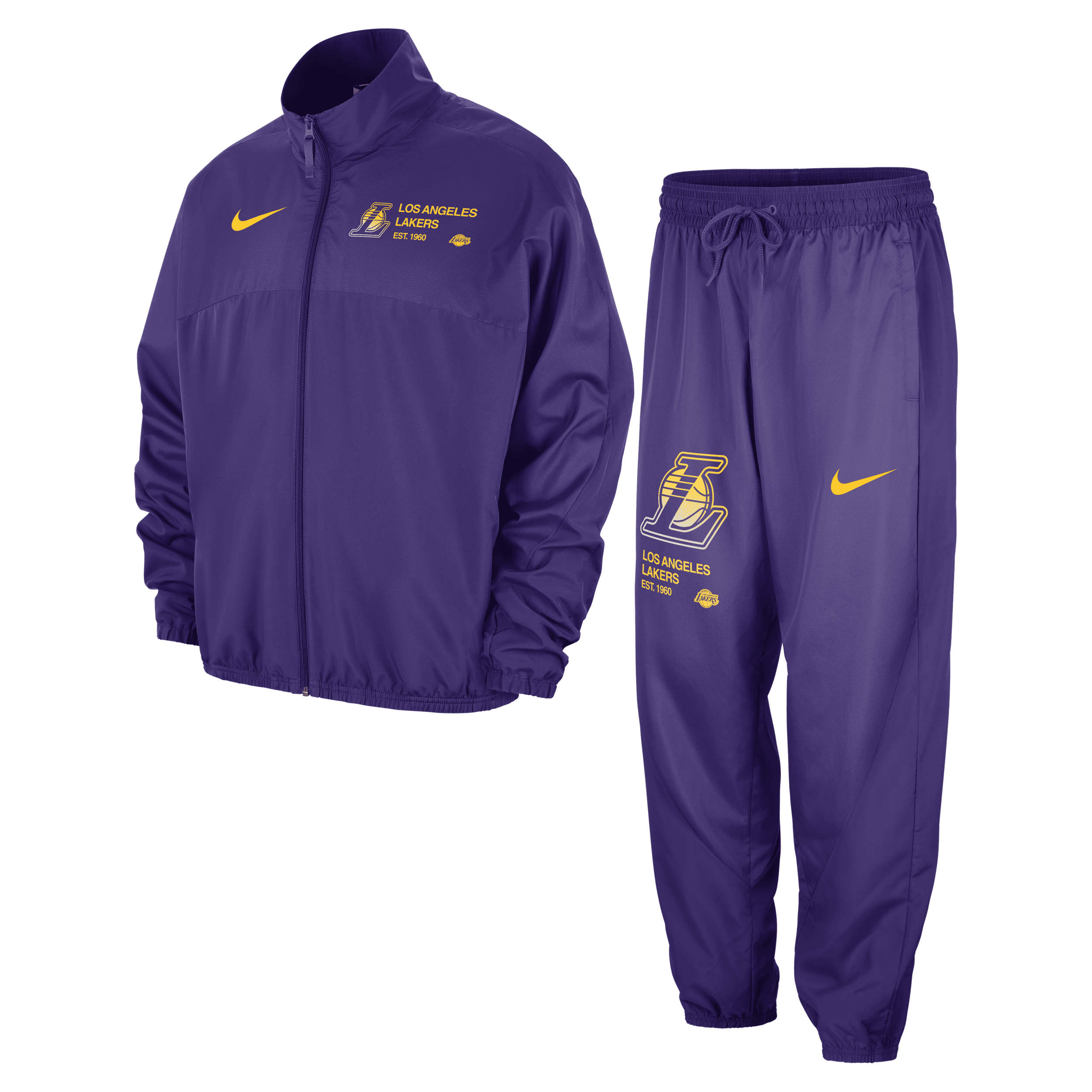 Survêtement à motif Nike NBA Los Angeles Lakers Starting 5 Courtside pour homme - Pourpre