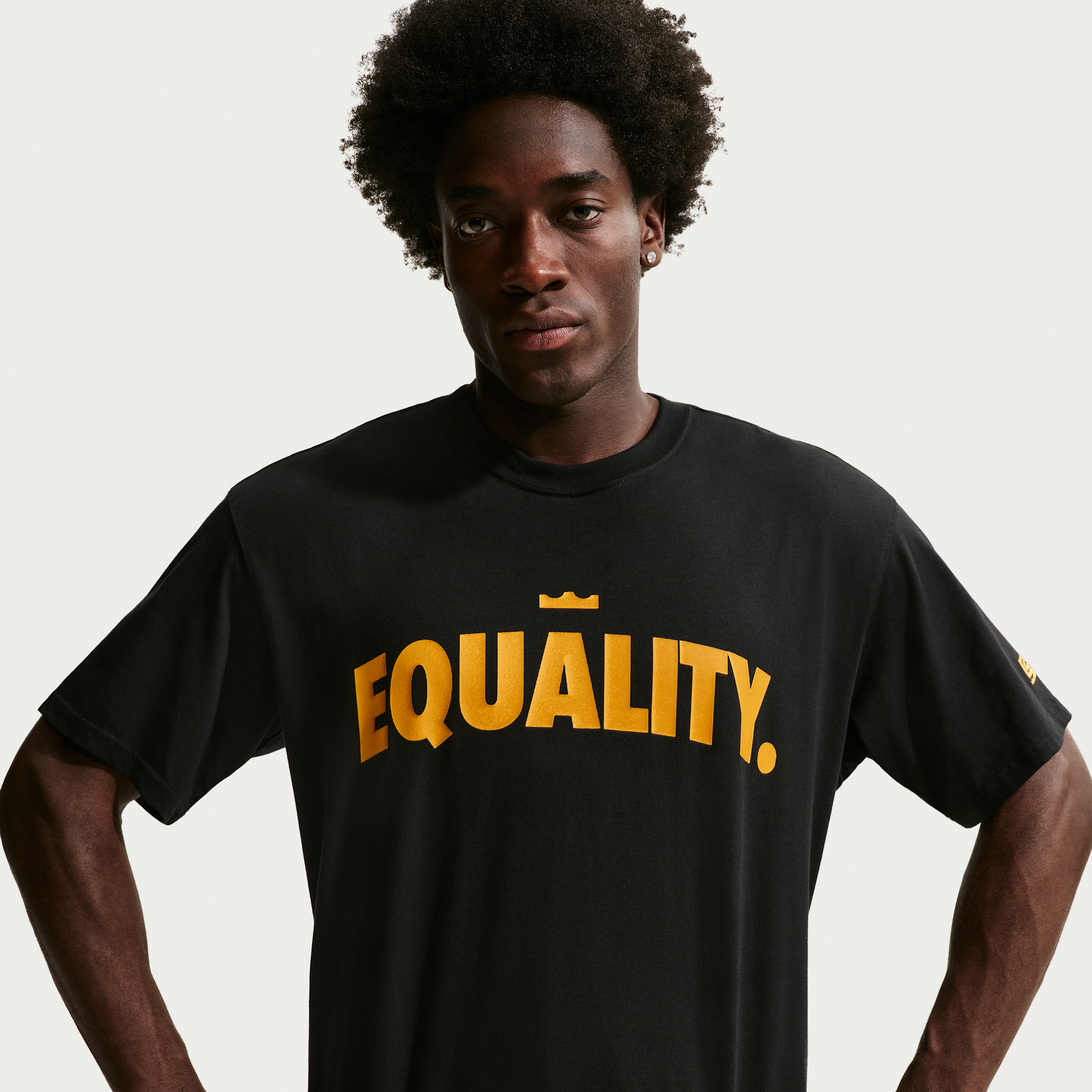 T-shirt da basket Nike LeBron "Honor the King" – Uomo - Nero