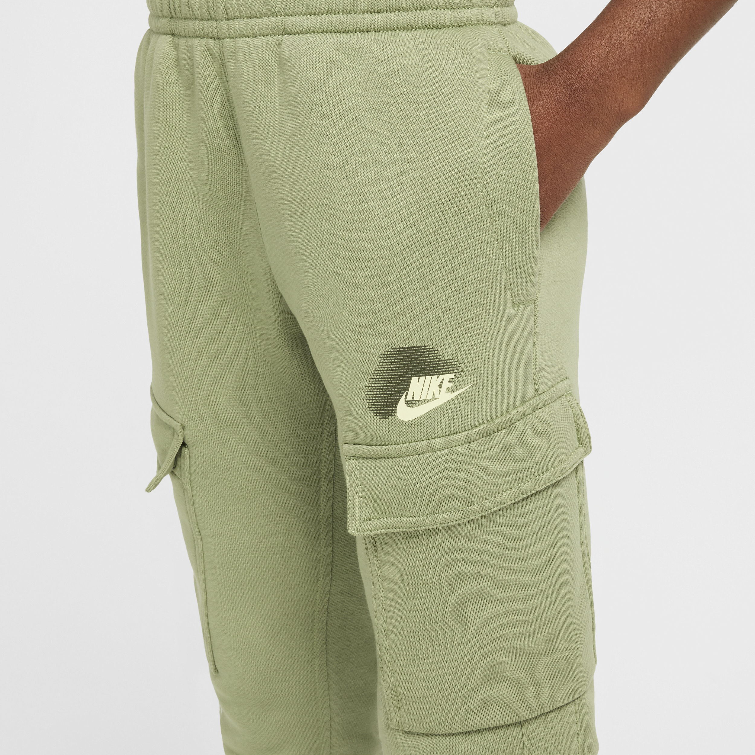 Pantalon cargo Nike Sportswear Standard Issue pour ado (garçon) - Vert