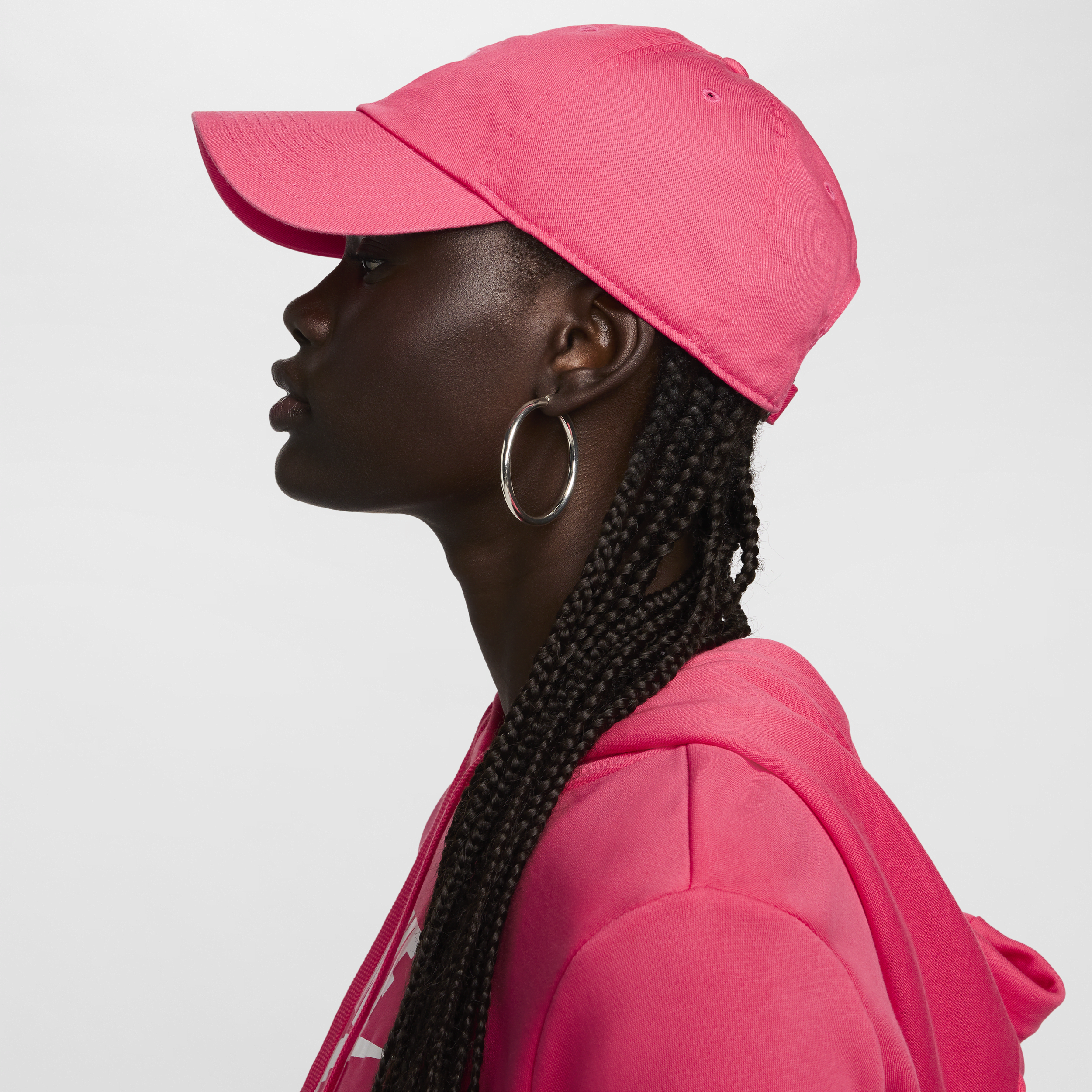 Casquette délavée souple Futura Nike Club pour enfant - Rose