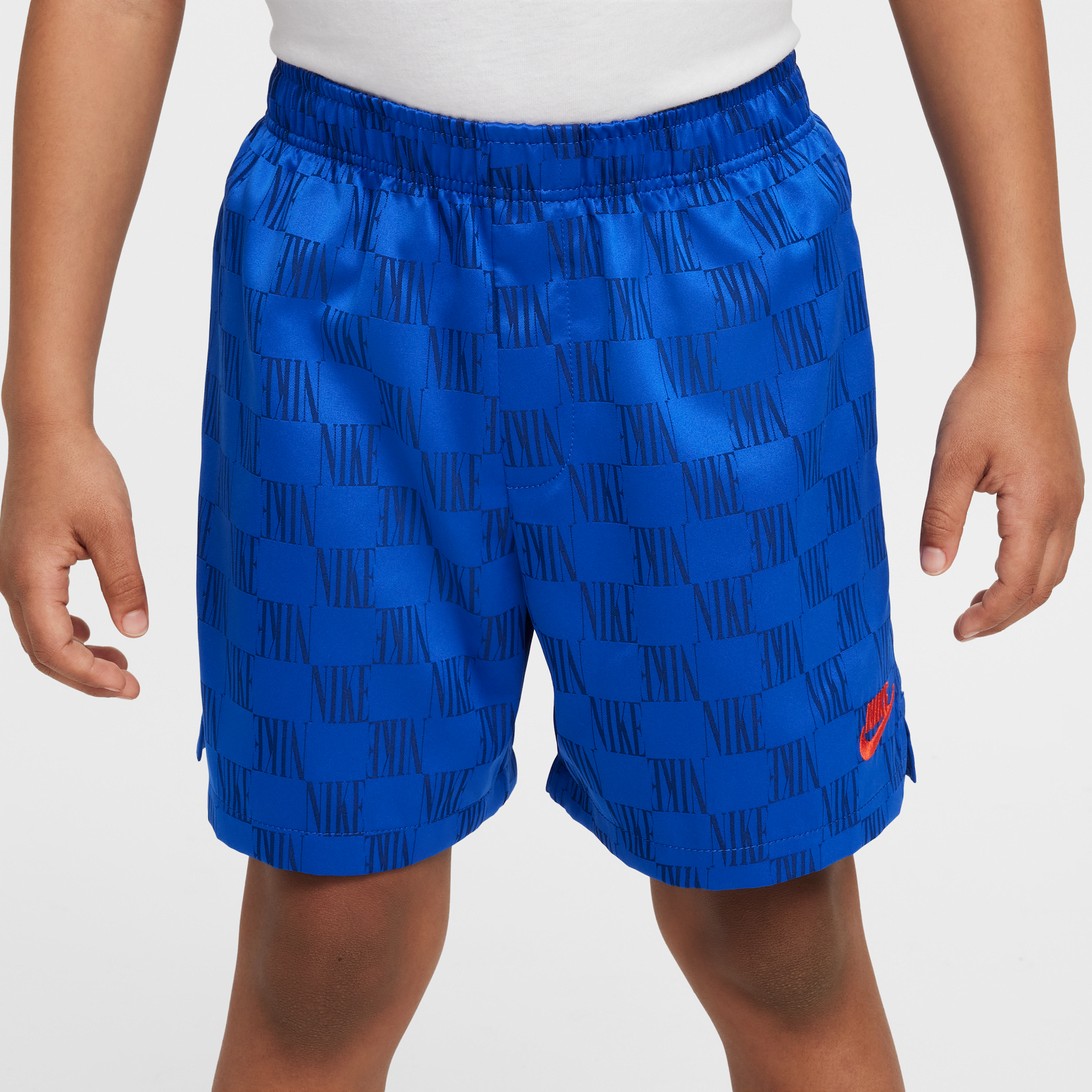 Thumbnail - Nike Ace Your Game Jacquard-Shorts (jüngere Kinder) - Blau