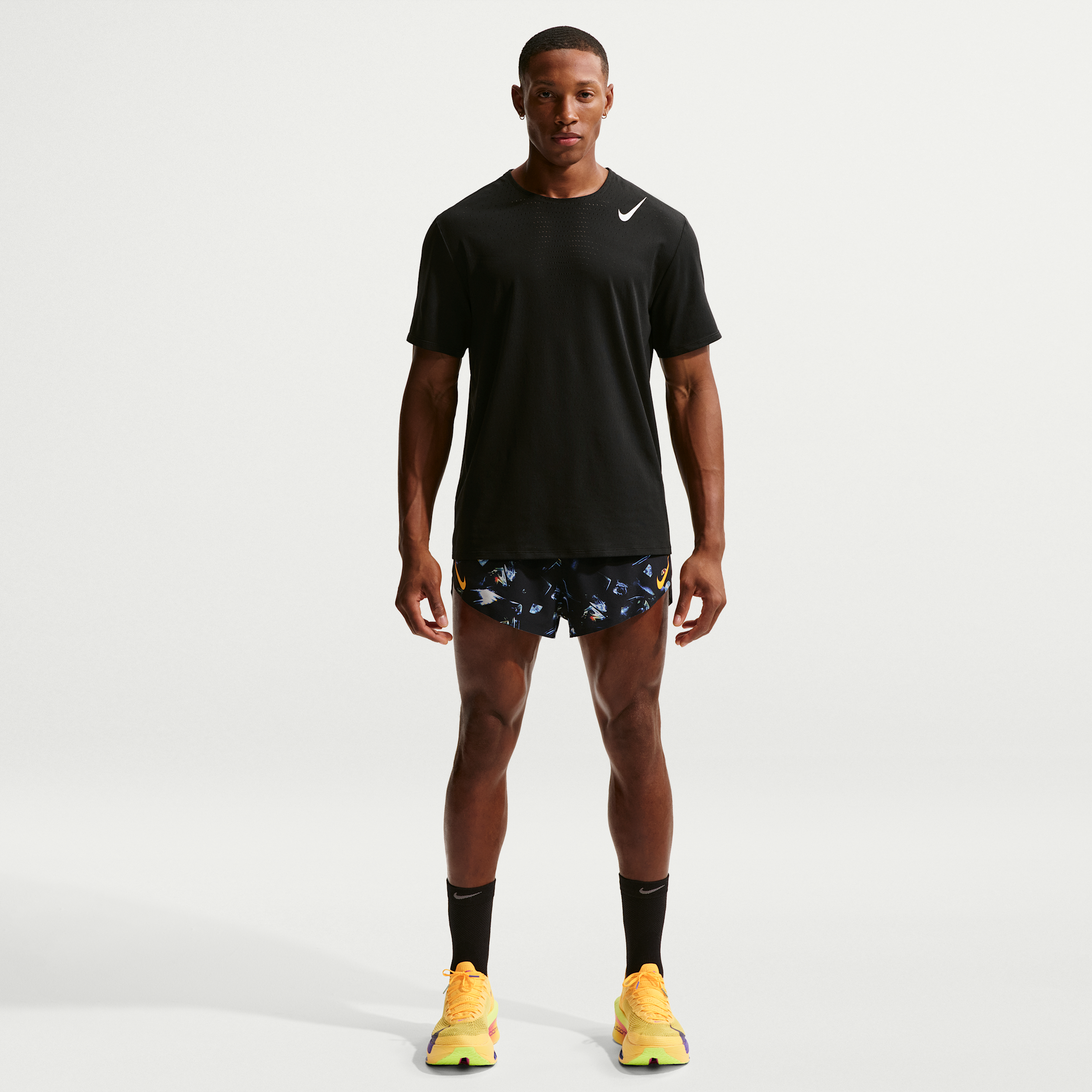 Shorts da running con slip foderato 5 cm Dri-FIT ADV Nike AeroSwift – Uomo - Nero