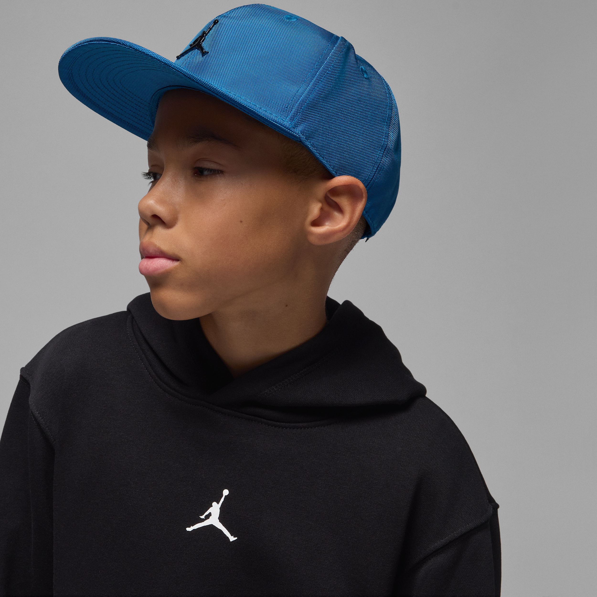 Jordan Dri-FIT Sport crossoverhoodie voor kids Zwart