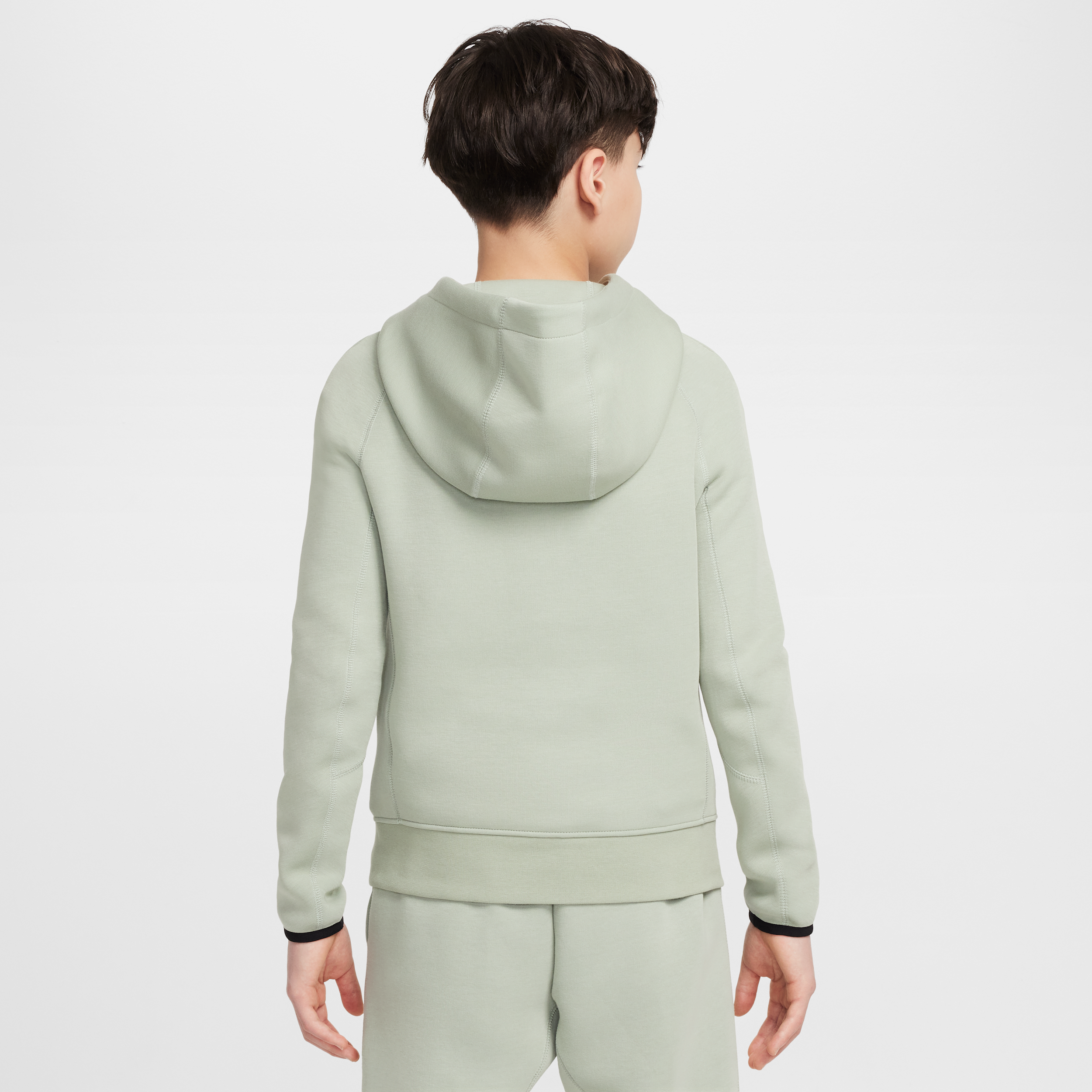 Thumbnail - FC Chelsea Tech Nike Fußball-Hoodie aus Fleece (ältere Kinder, Jungen) - Grün