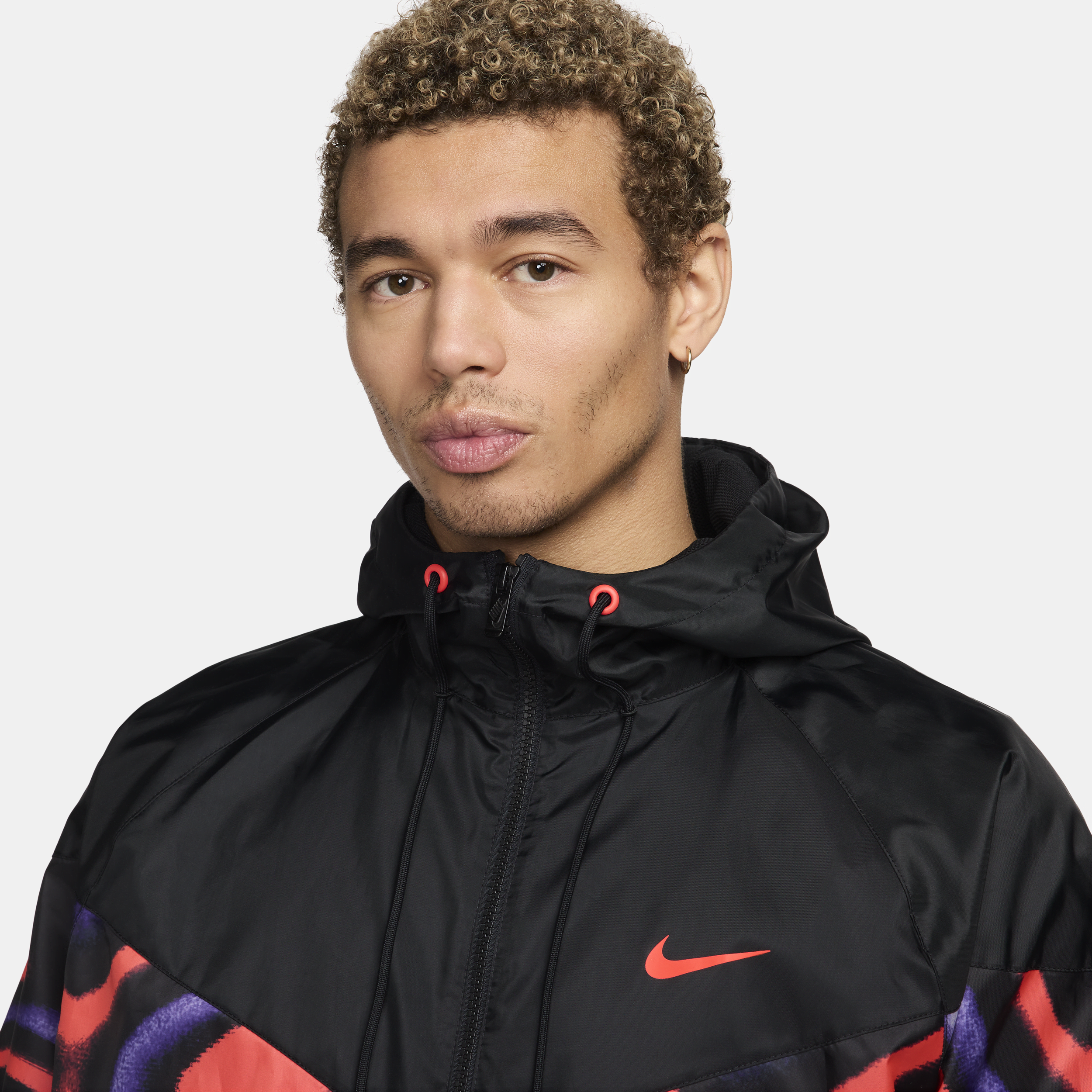 Nike Sportswear Windrunner geweven herenjack met voering Paars
