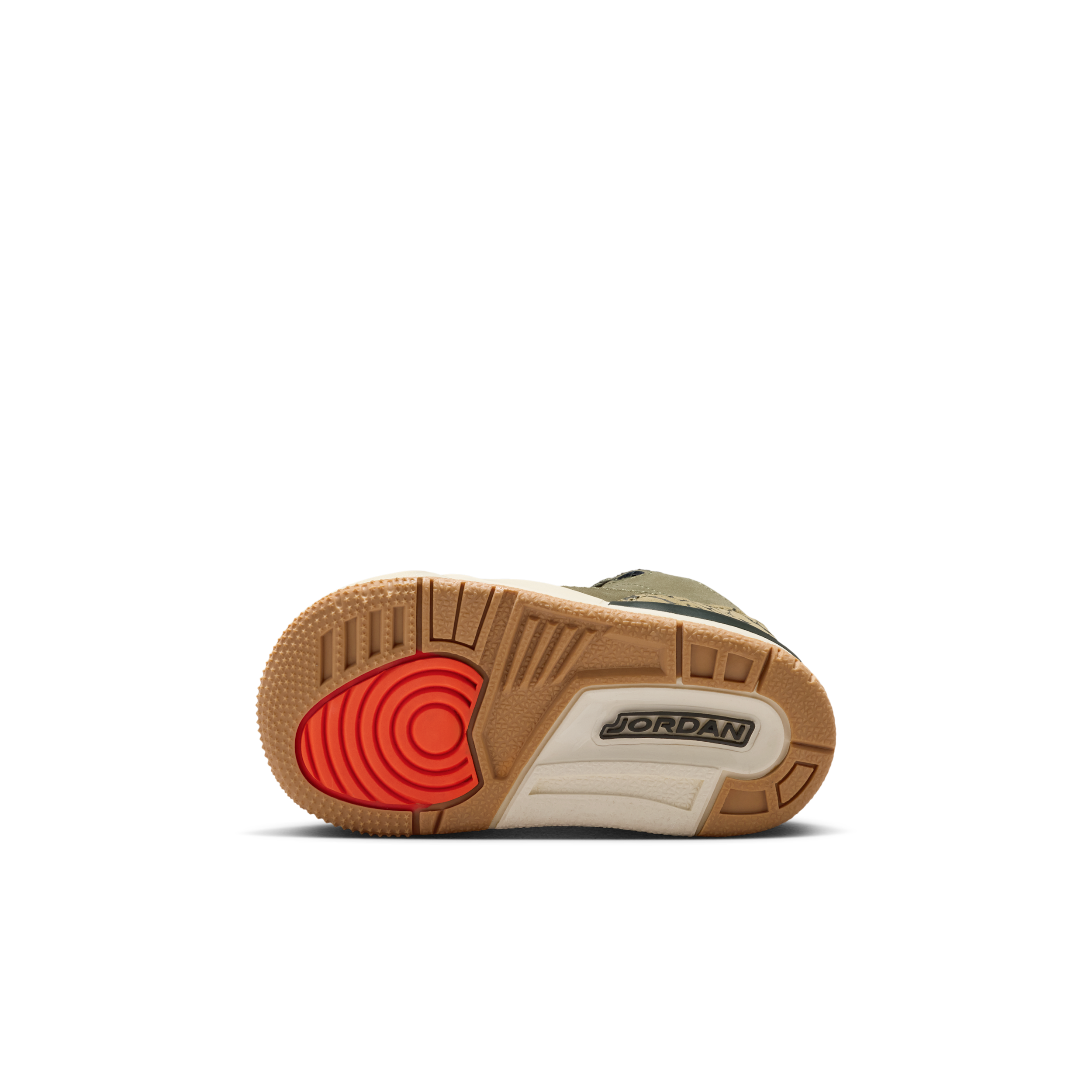 Thumbnail - Jordan 3 Retro "Medium Olive" Schuh (Babys/Kleinkinder) - Grün