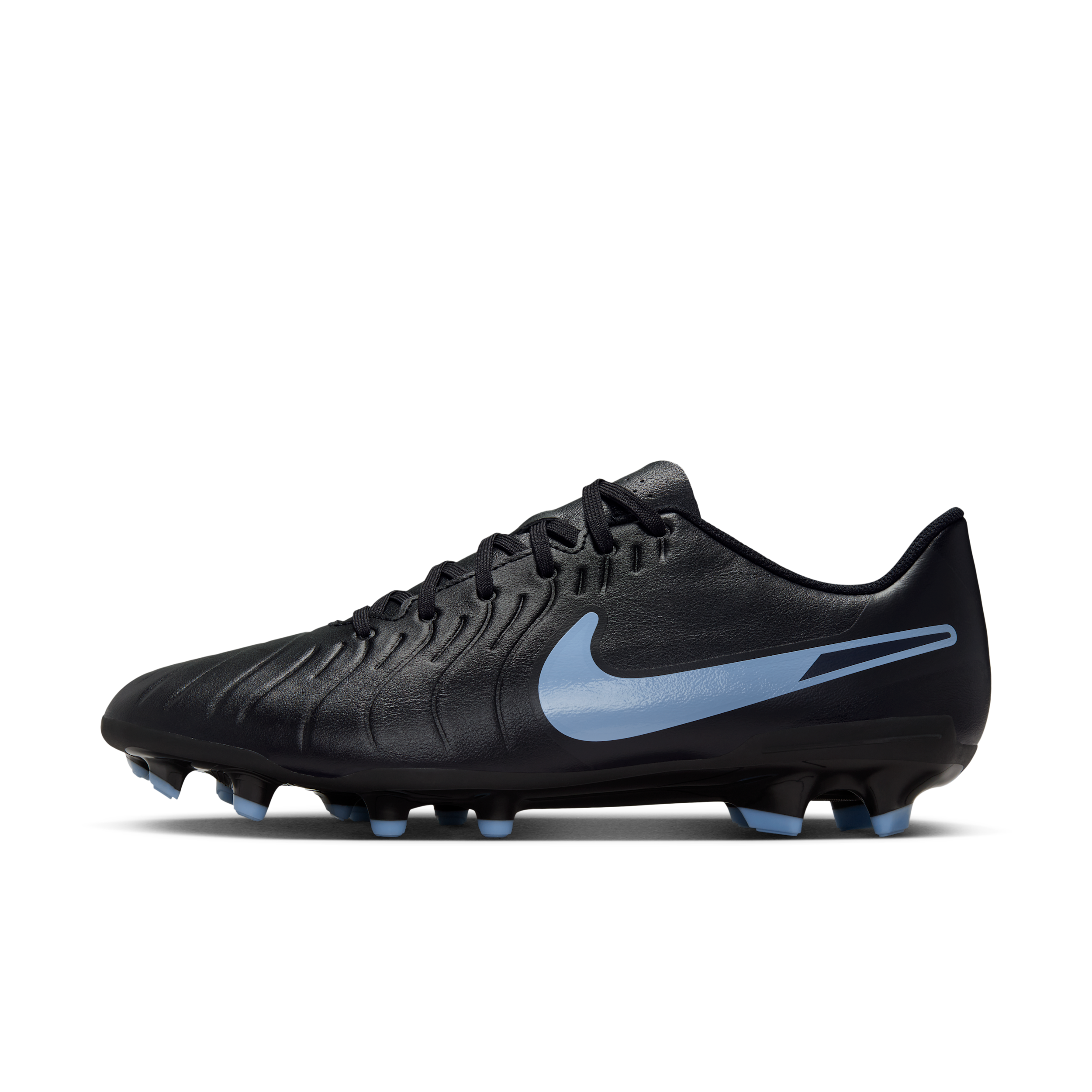 Thumbnail - Nike Tiempo Legend 10 Club Low-Top-Fußballschuh für verschiedene Böden - Schwarz