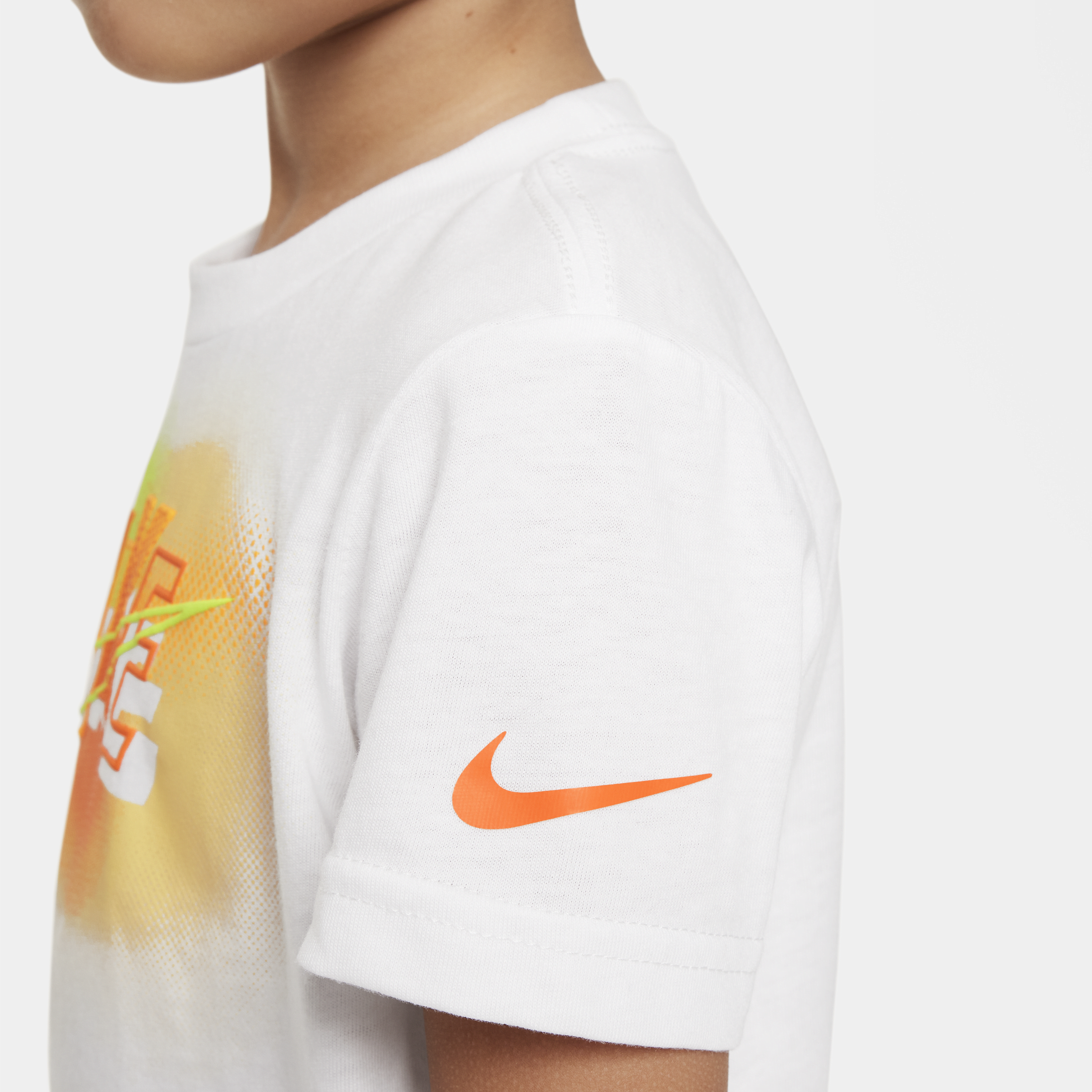 Nike Hazy Rays set van shorts voor peuters Oranje