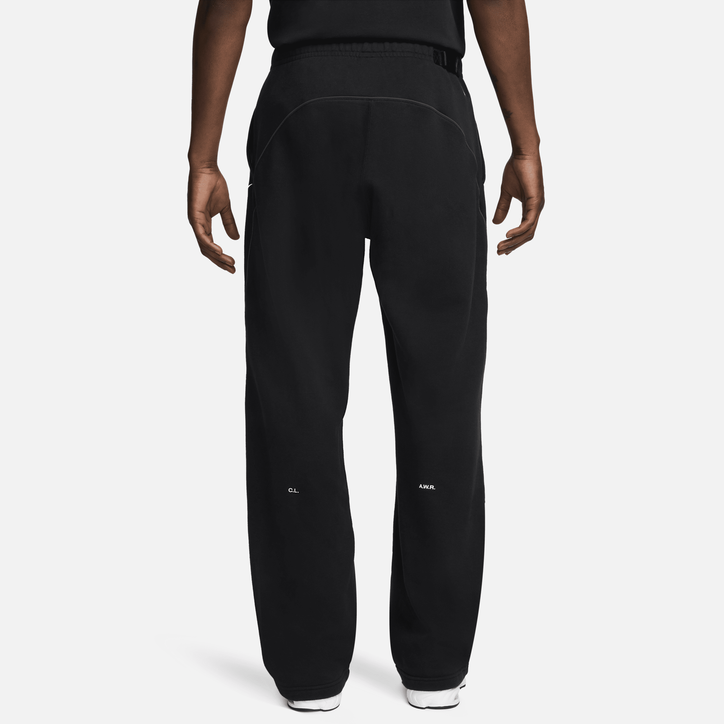 Nike NOCTA Fleece CS joggingbroek met open zoom Zwart