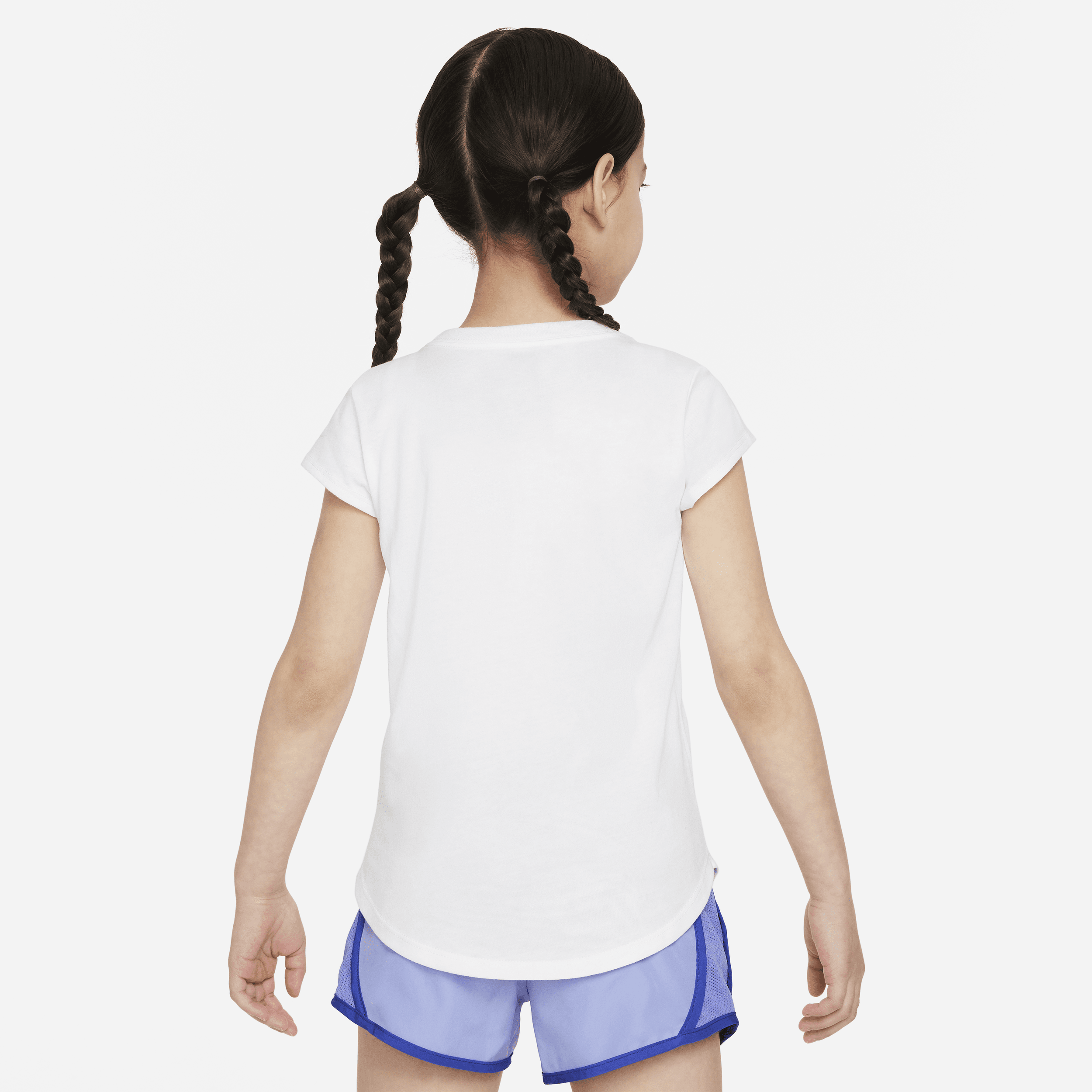 Nike Prep in Your Step T-shirt met graphic voor kleuters Wit