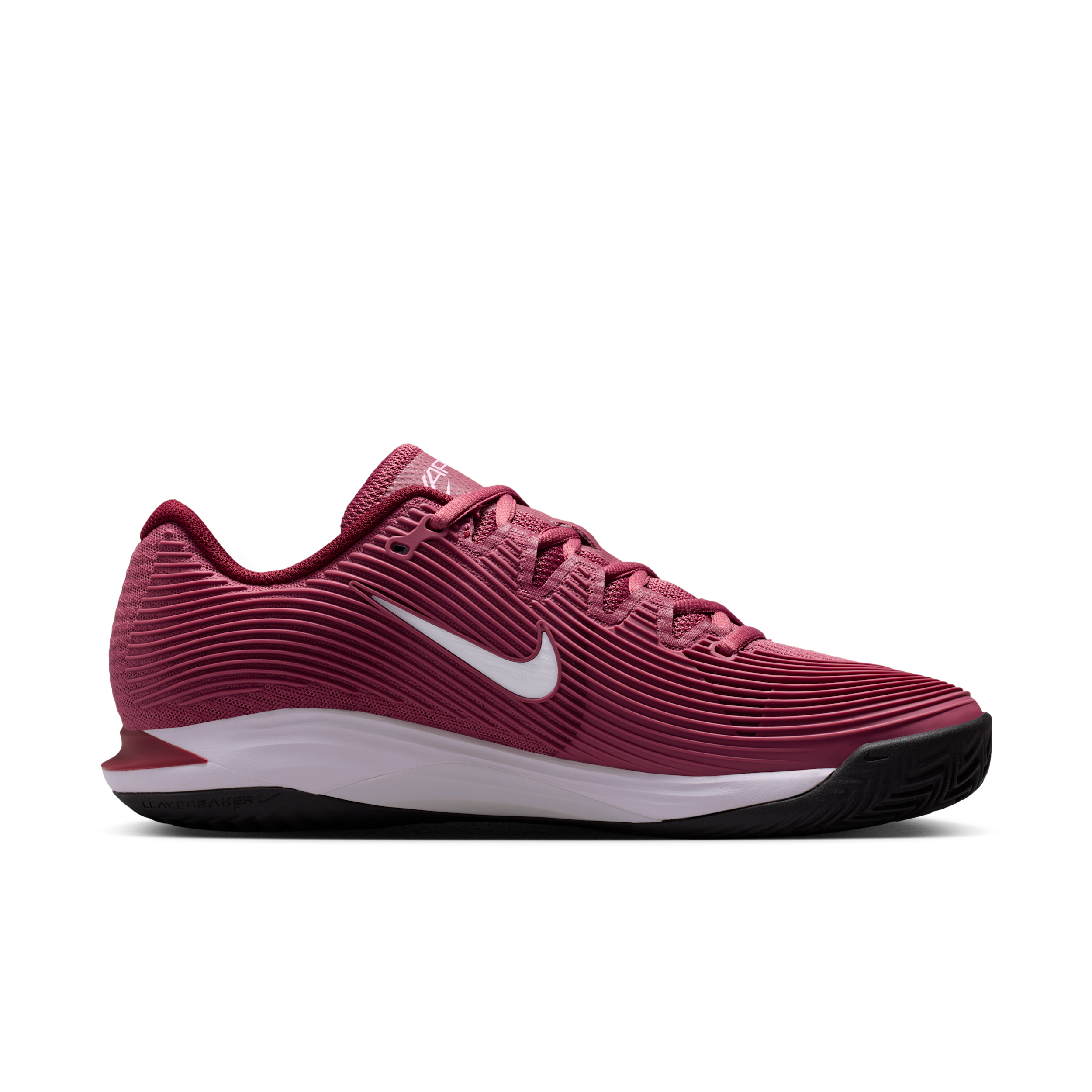 Nike Vapor 12-tennissko til grusbane til kvinder - rød - HQ6027-600