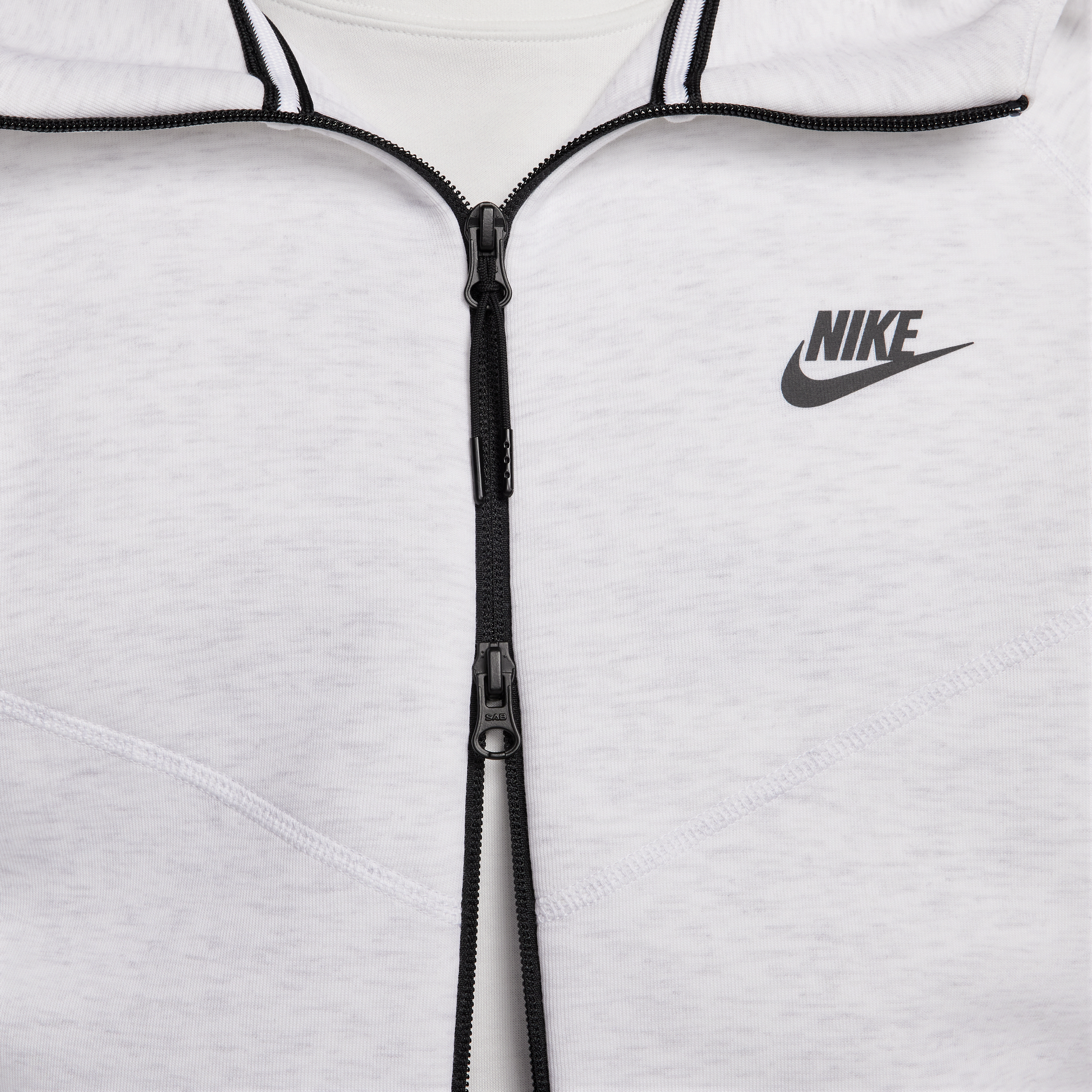 Nike Sportswear Tech Fleece Windrunner Hoodie met rits voor heren Bruin