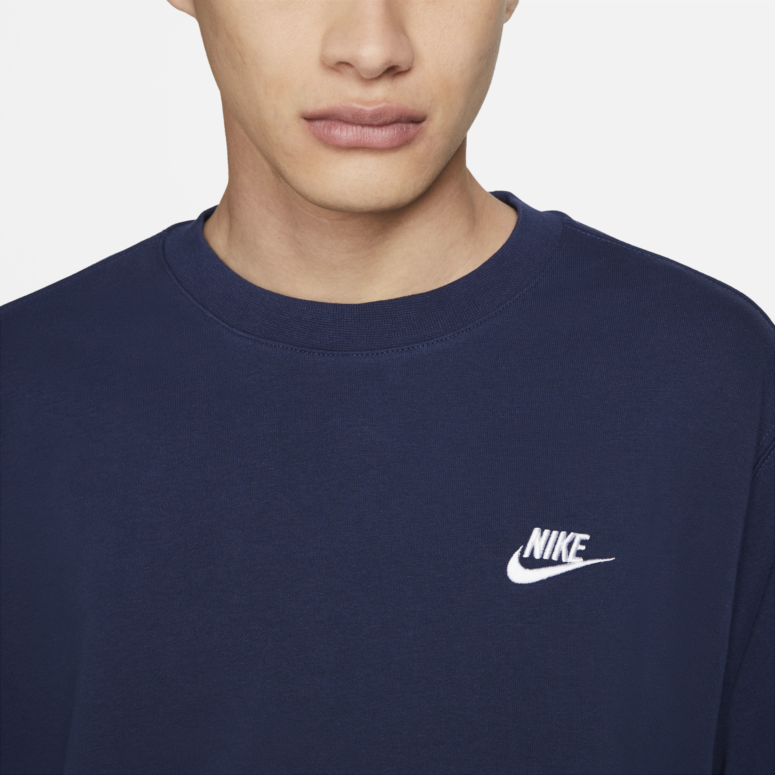 Haut en molleton Nike Sportswear Club pour Homme - Bleu