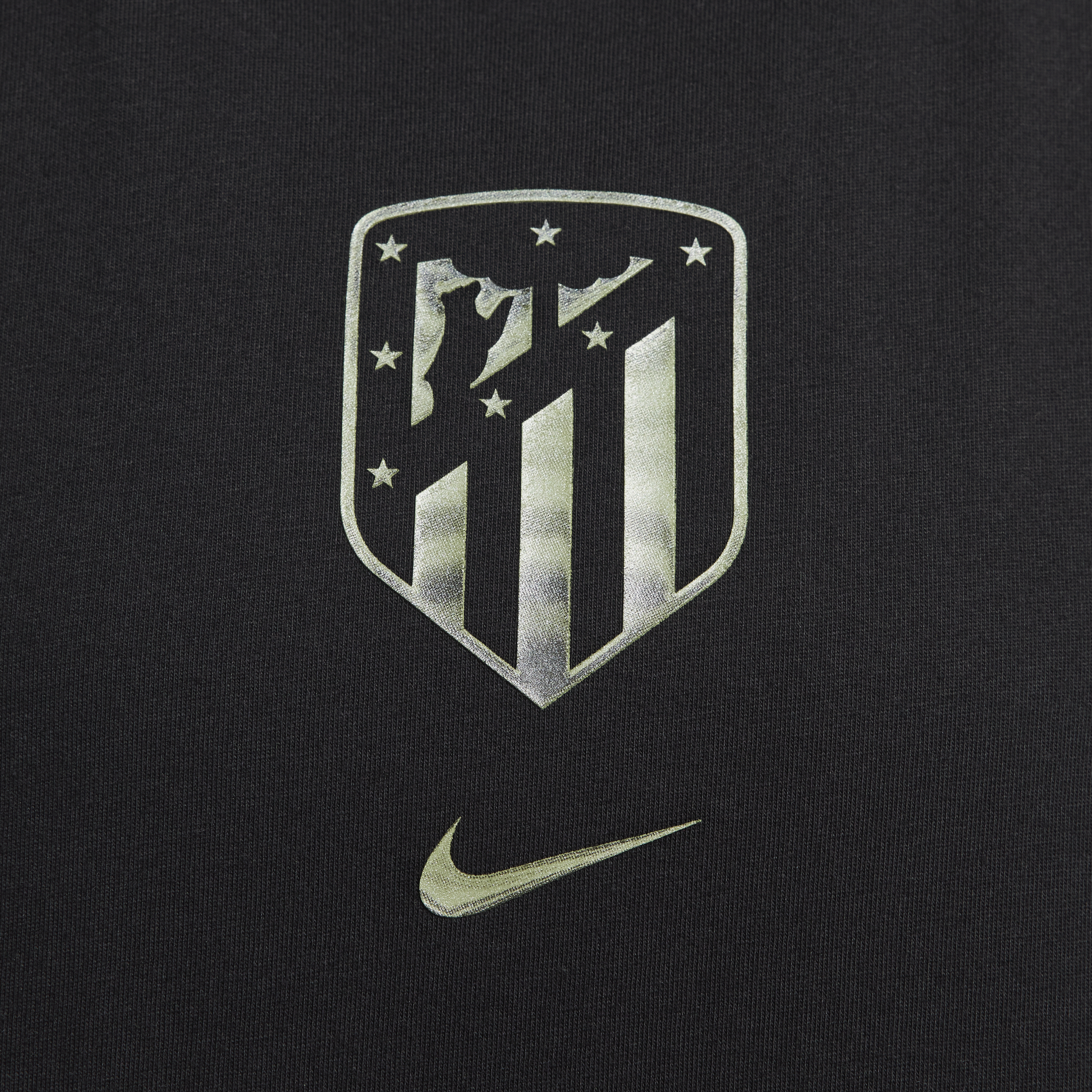 Nike Atlético Madrid voetbalshirt met recht design voor dames Zwart