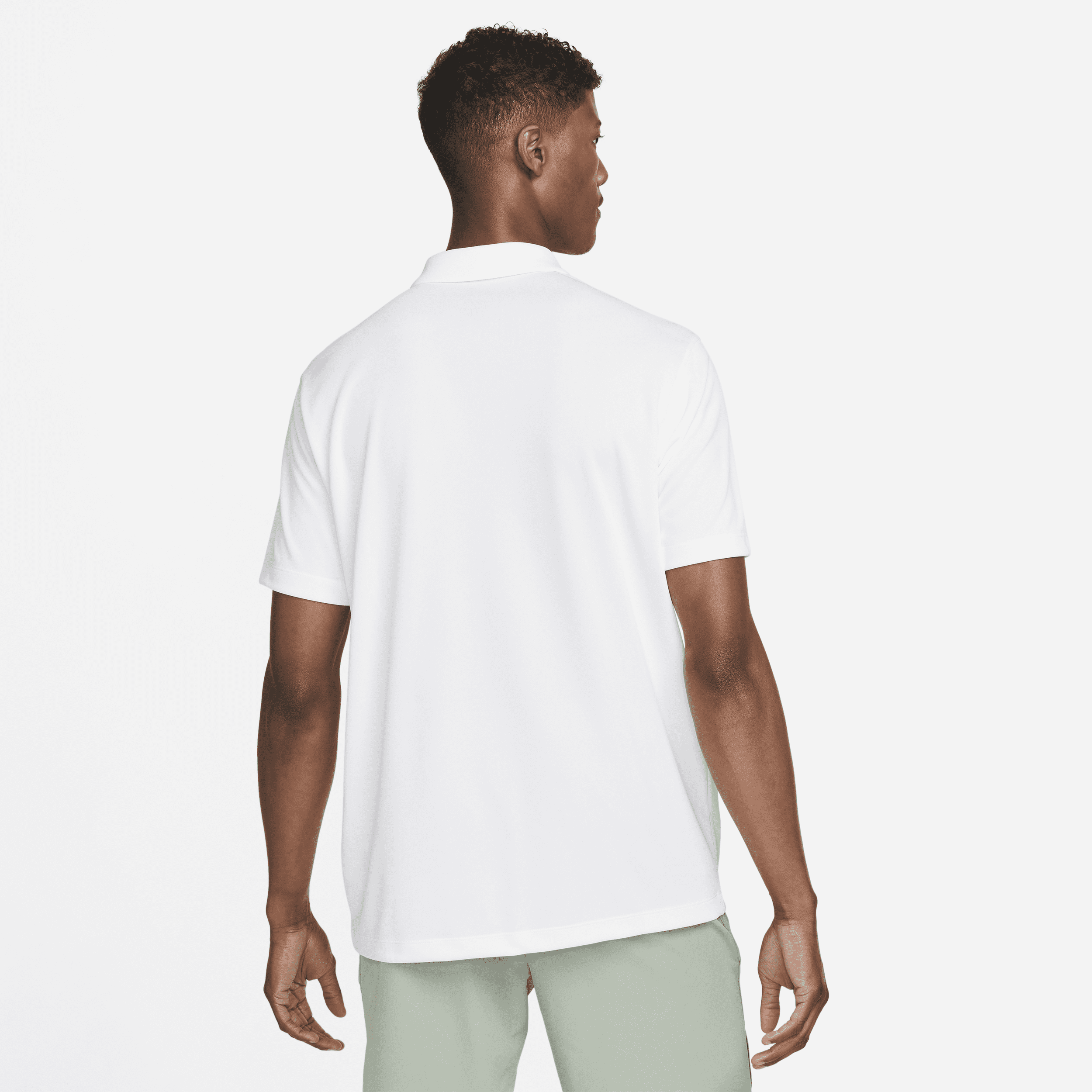 Polo de tennis NikeCourt Dri-FIT pour Homme - Blanc