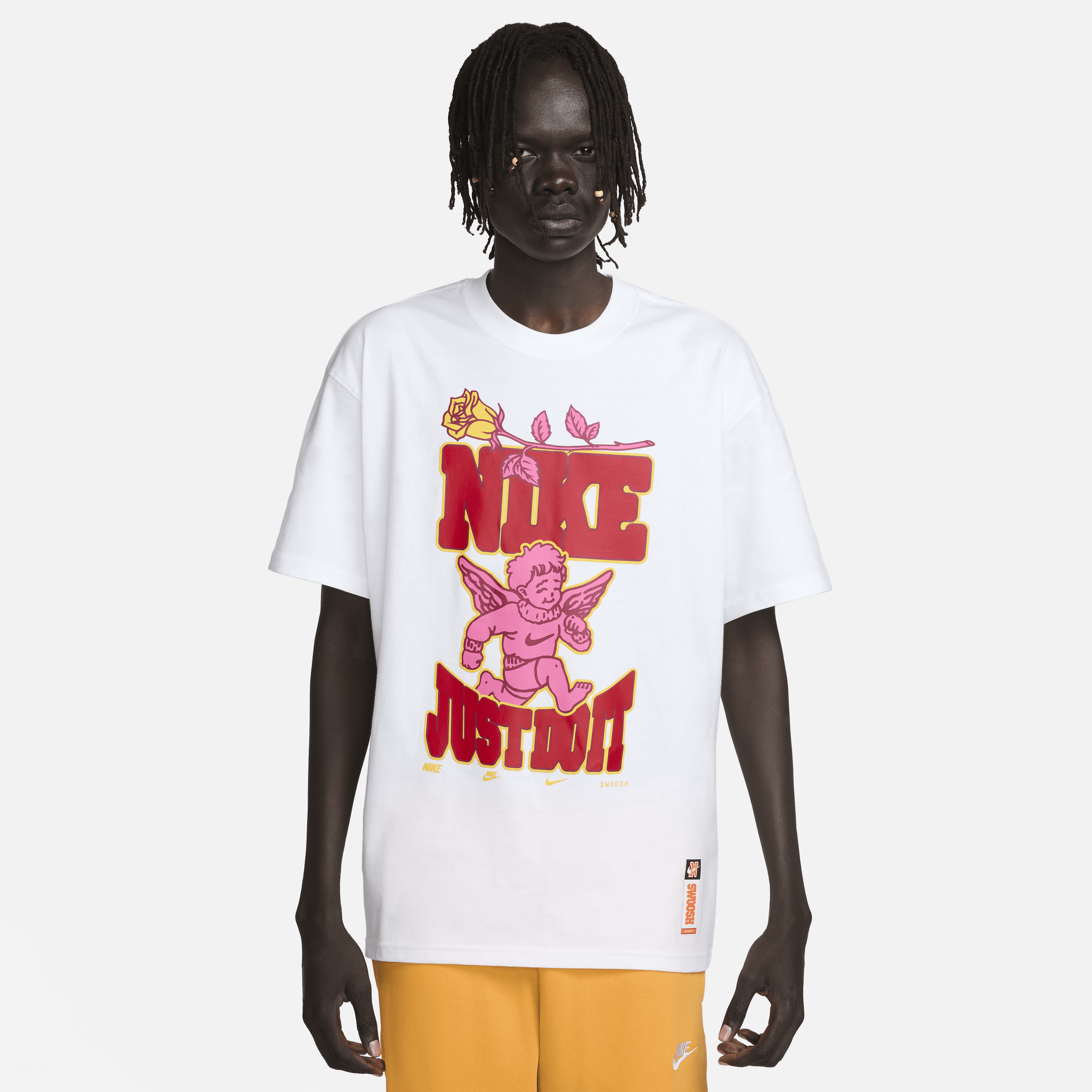 Nike Max90 Wit Sportkleding T-shirt Korte Mouw White Heren