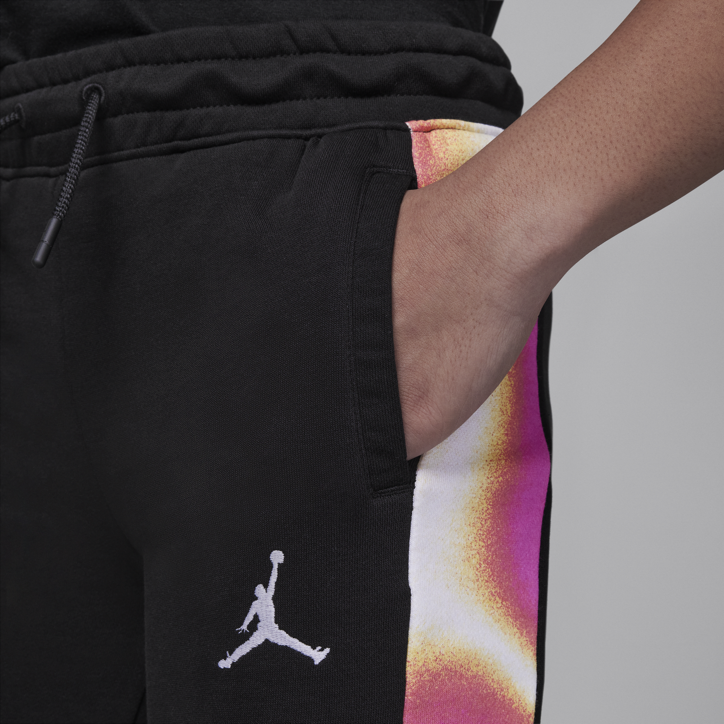 Pantalon en molleton Jordan Lemonade Stand pour ado - Noir