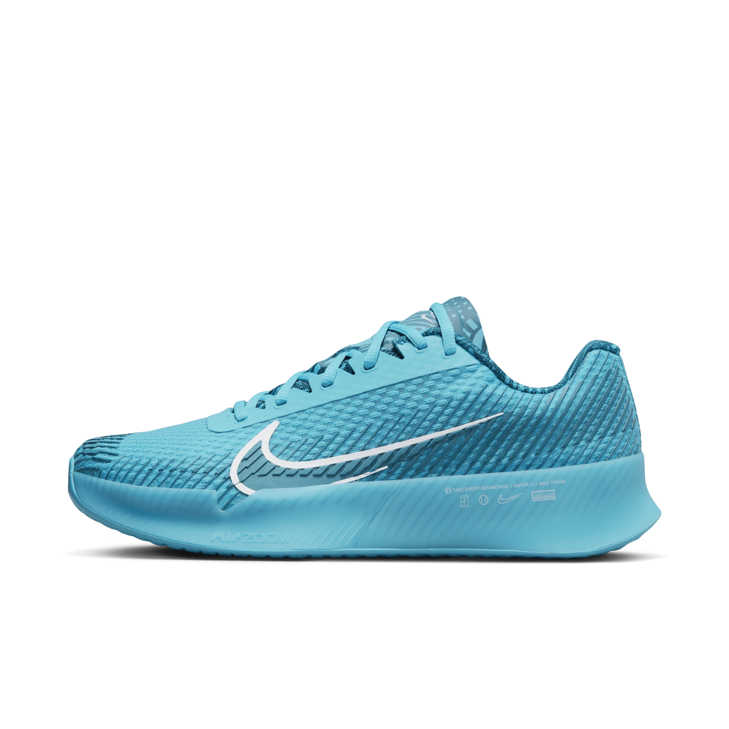 NikeCourt Air Zoom Vapor 11 Hardcourt tennisschoenen voor heren - Groen - DR6966-300