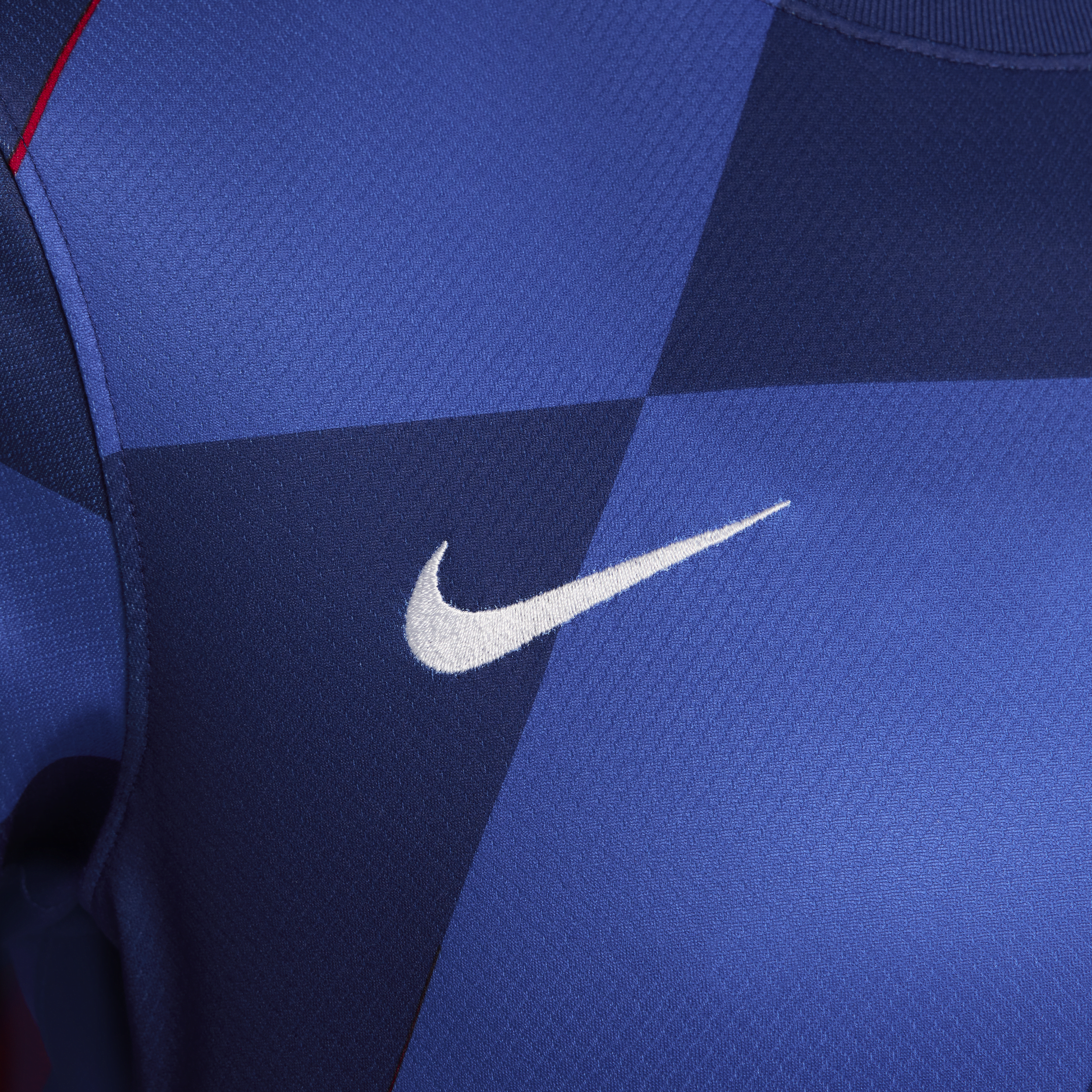 Nike Kroatië 2024 25 Stadium Uit Dri-FIT replica voetbalshirt voor dames Blauw