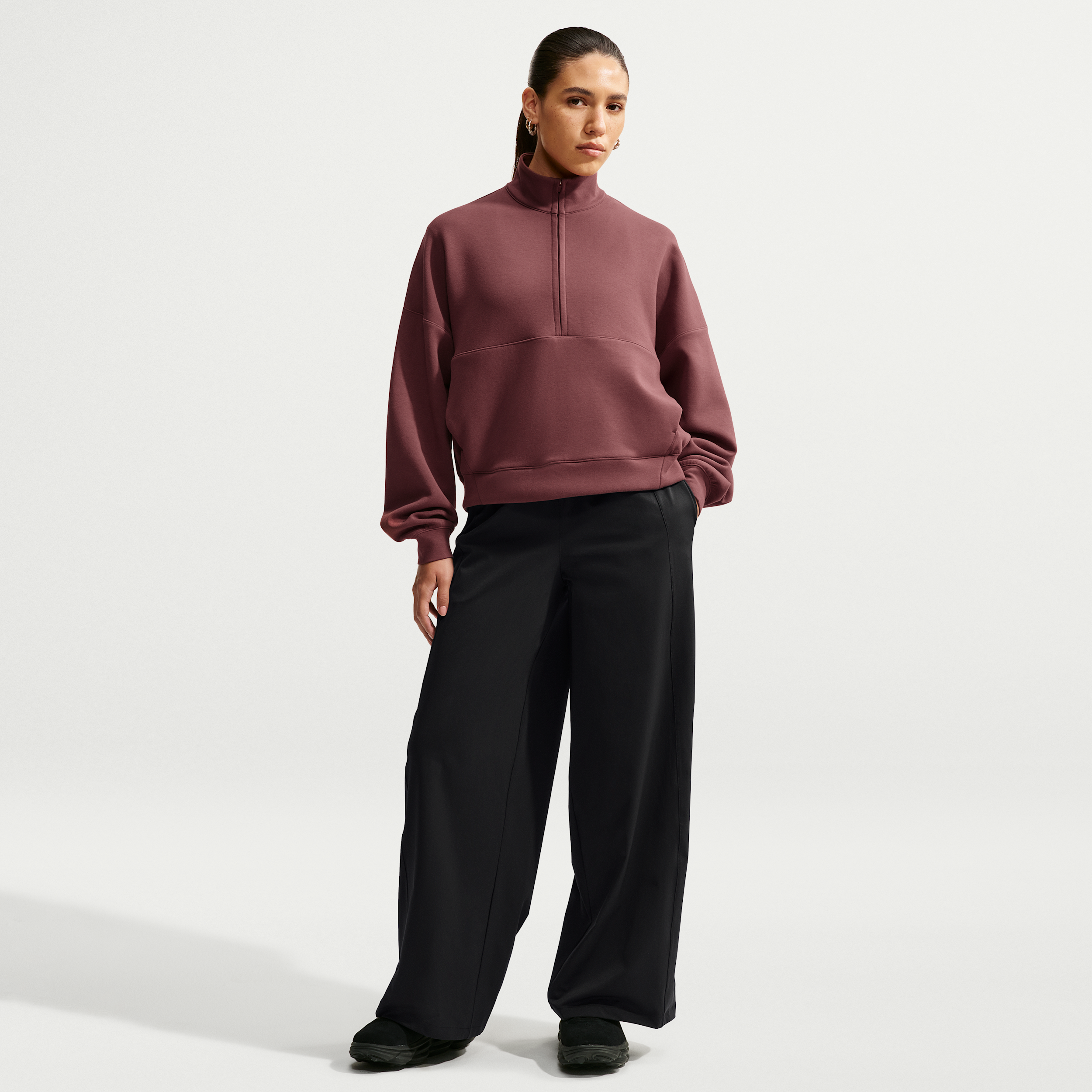 Nike Pantalon Ample Taille Mi Haute Dri Fit Nike 24 7 Perfectstretch Pour