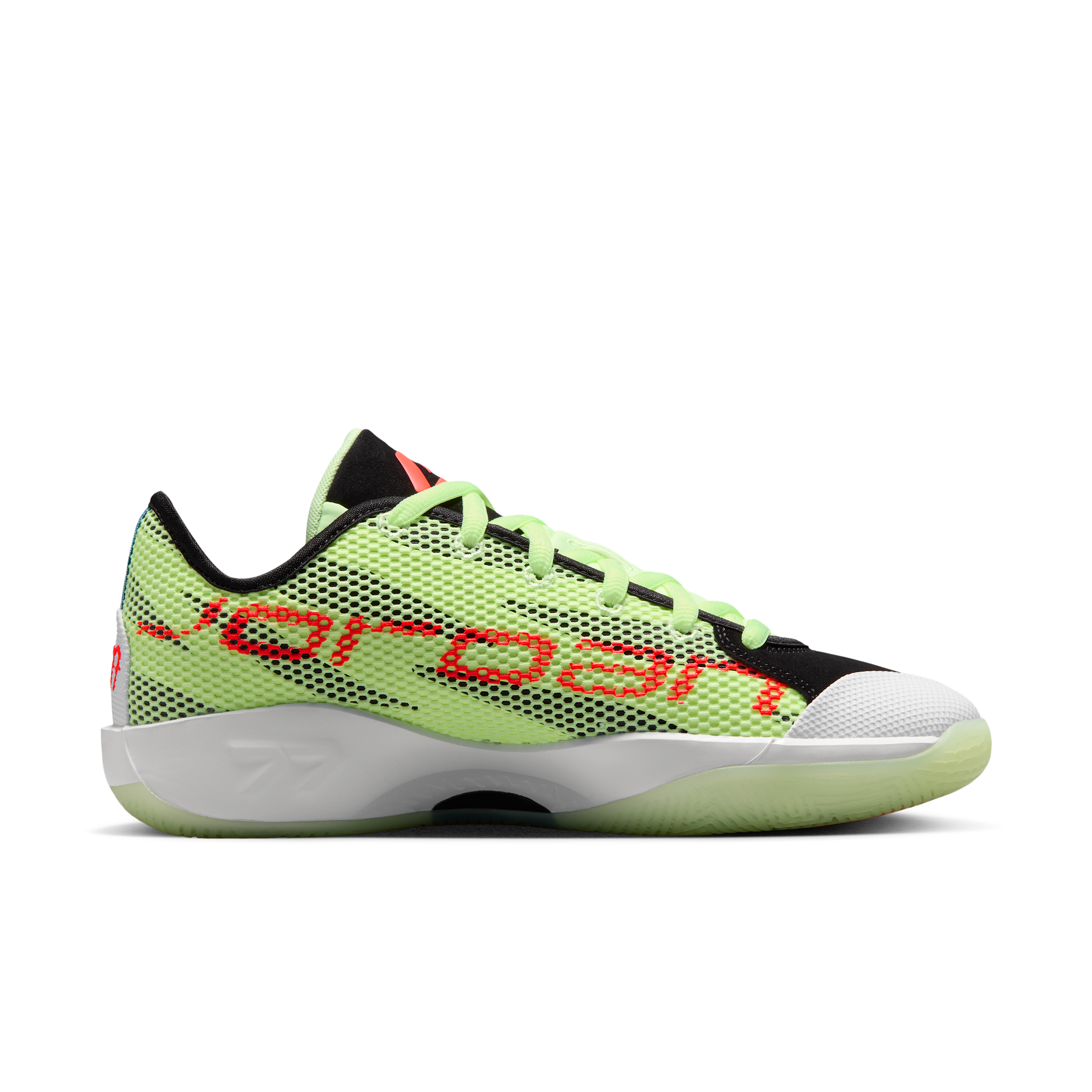 Men Luka 77 Barely Volt/Infrared 23-Black-White Sneakers 11.5 Barely Volt/Infrared 23-Black-White - IF1610-700