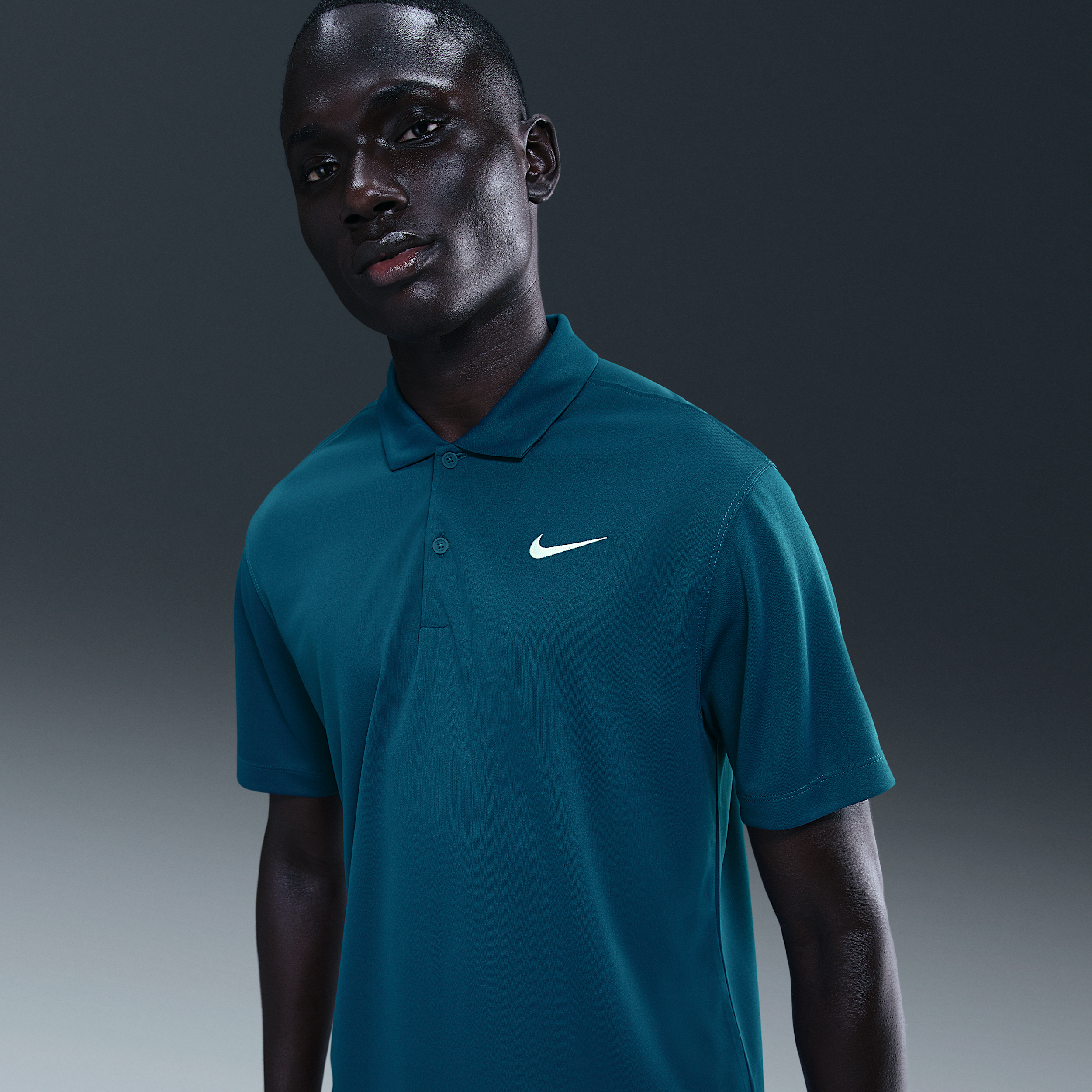 Thumbnail - NikeCourt Dri-FIT Tennis-Poloshirt für Herren - Blau