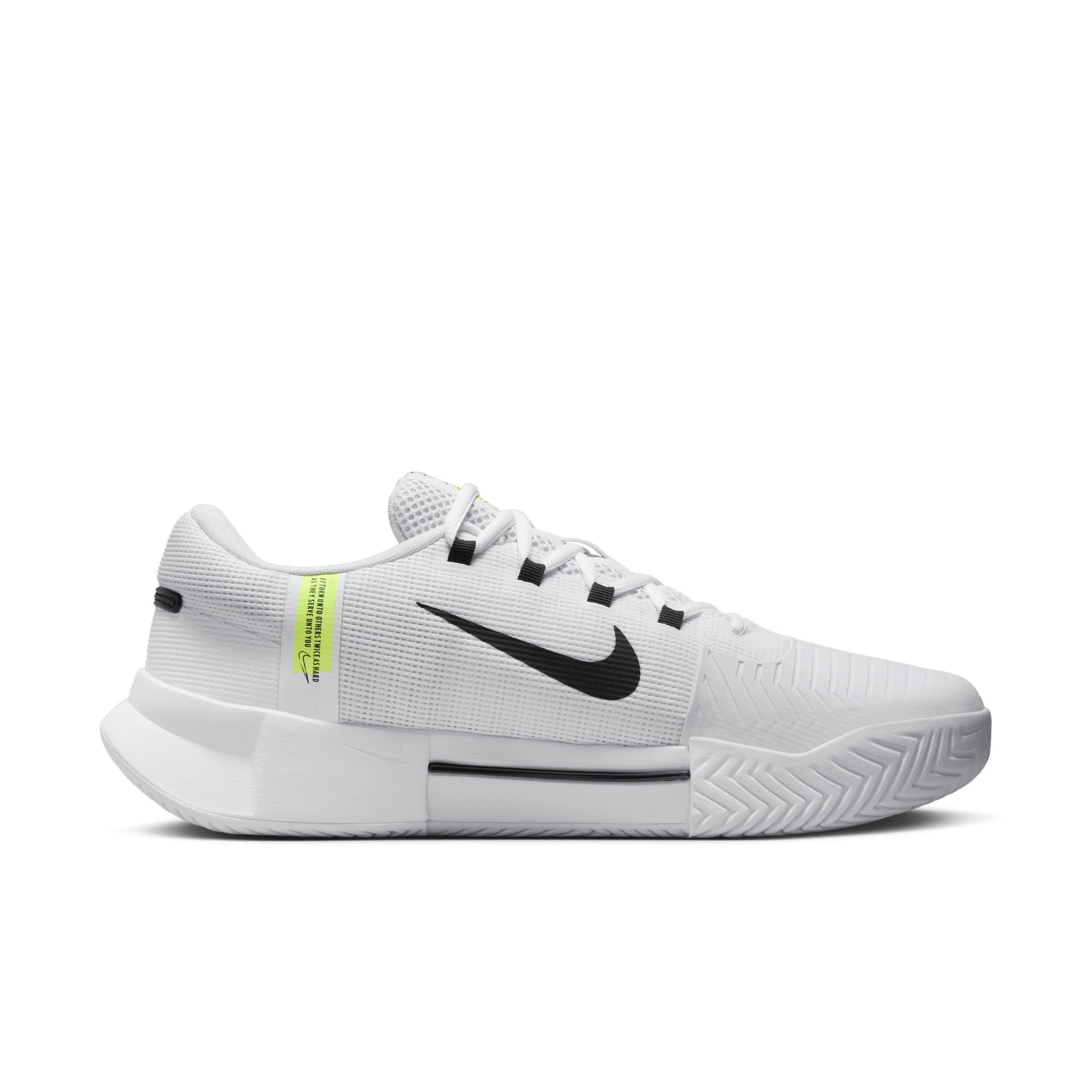 Chaussure de tennis pour surface dure Nike Zoom GP Challenge 1 pour homme - Blanc