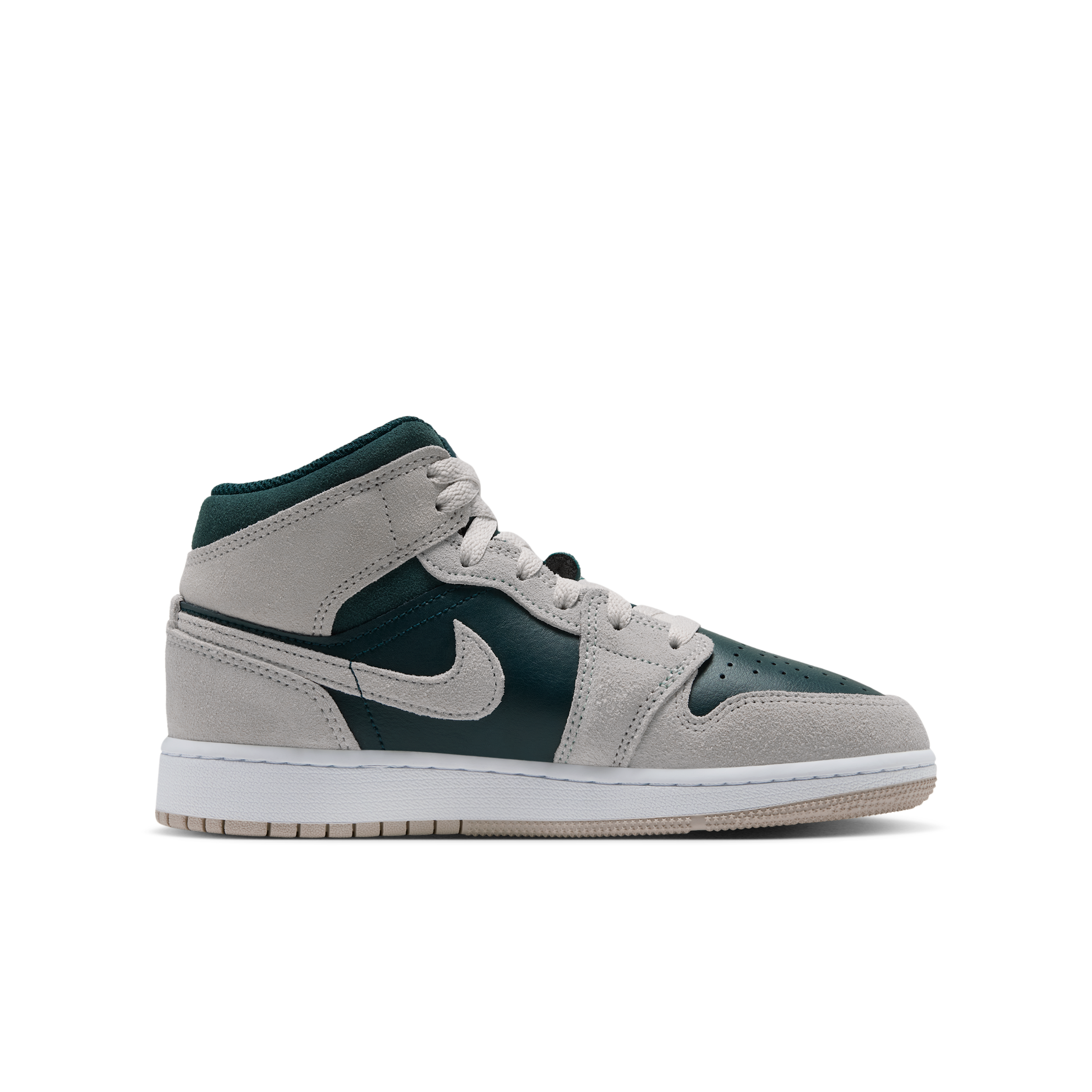 Air Jordan 1 Mid Kinderschoenen - Bruin - DQ8423-110