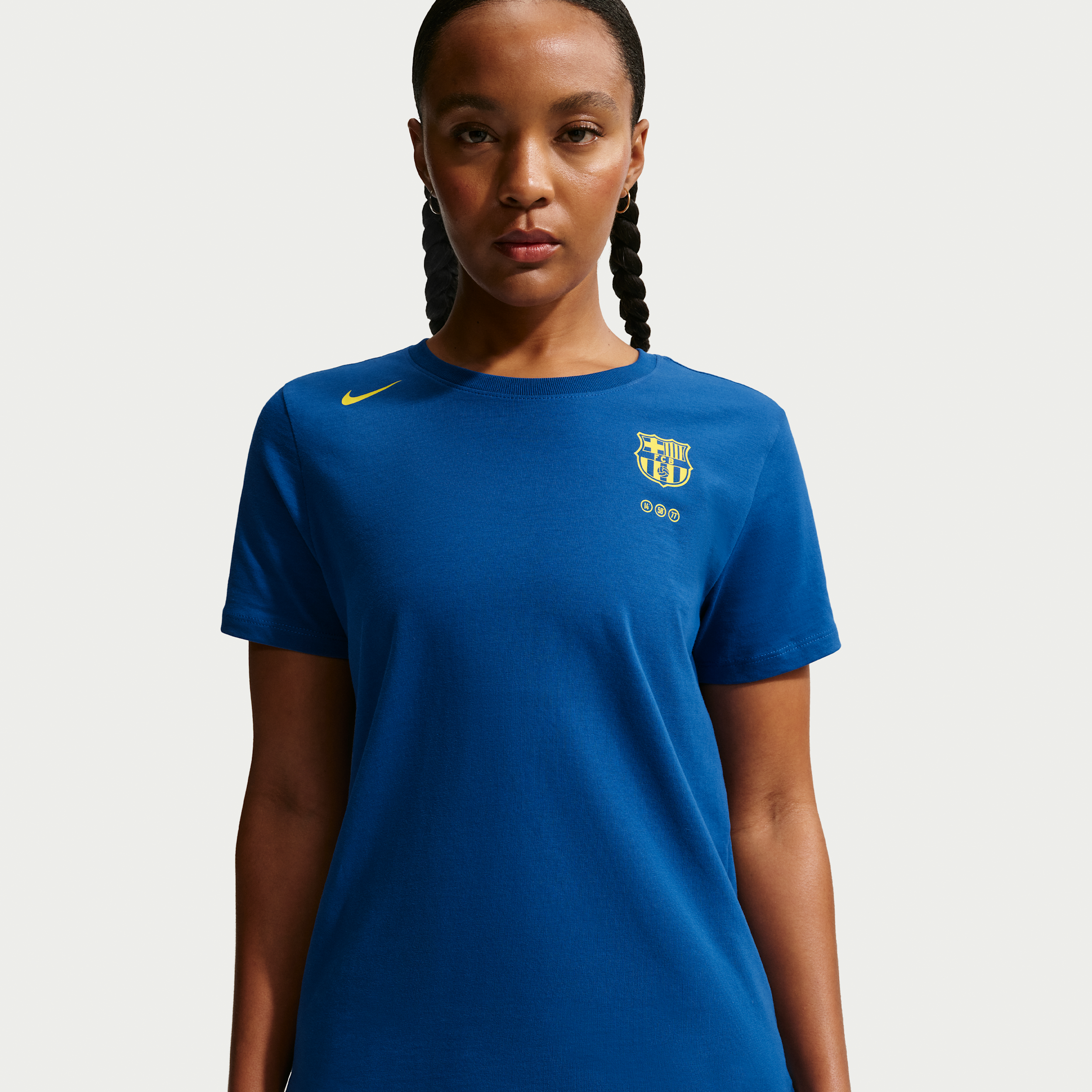 Nike FC Barcelona Supporter Fourth  voetbalshirt voor dames - Blauw