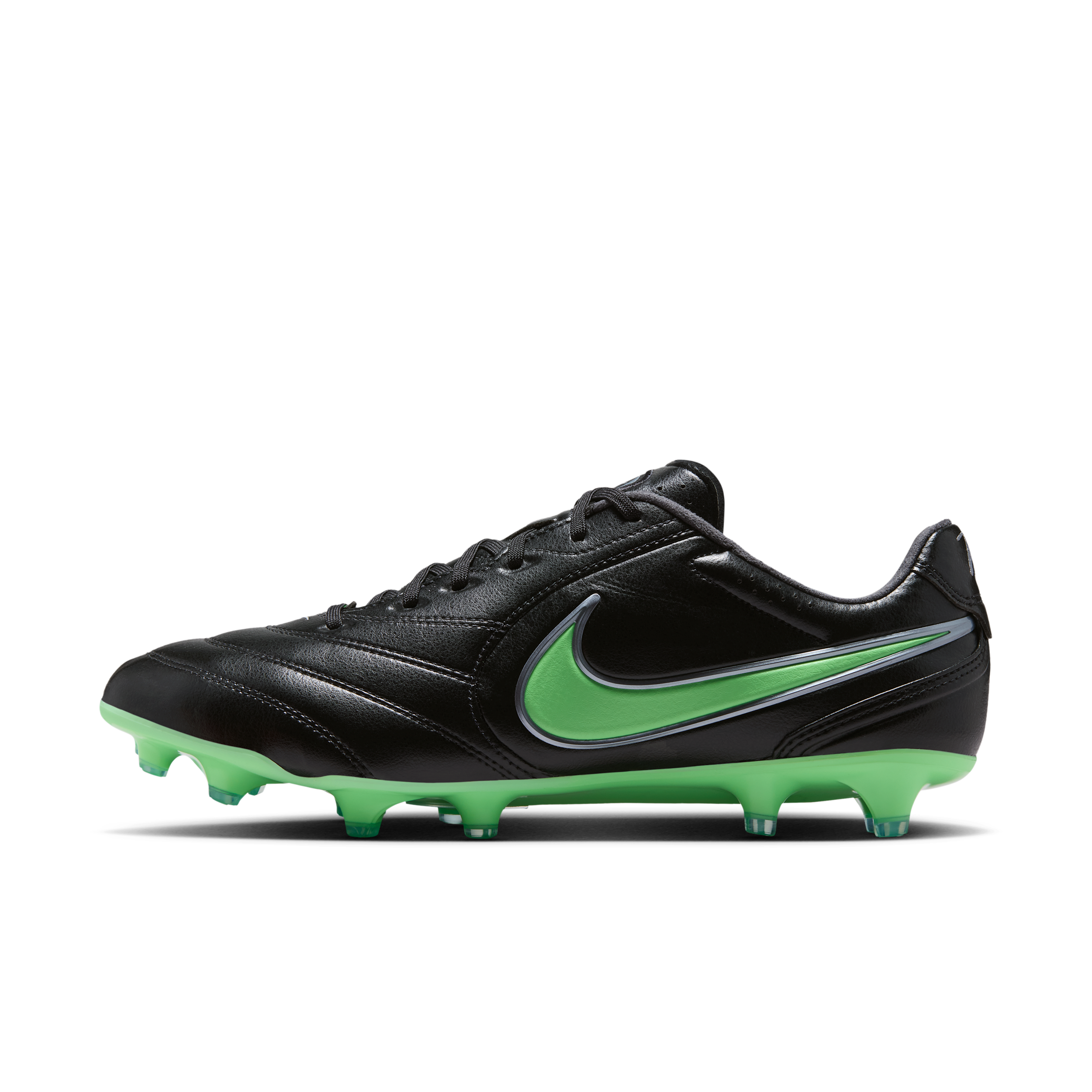Korki piłkarskie typu low top na twardą murawę Nike Tiempo Ligera Pro - Czerń