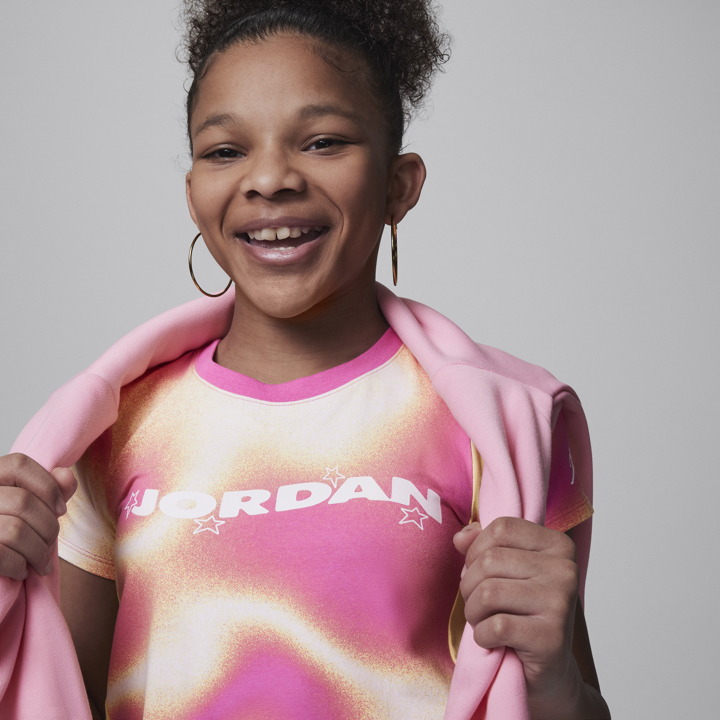 Thumbnail - Jordan Lemonade Stand Kleid für ältere Kinder - Pink