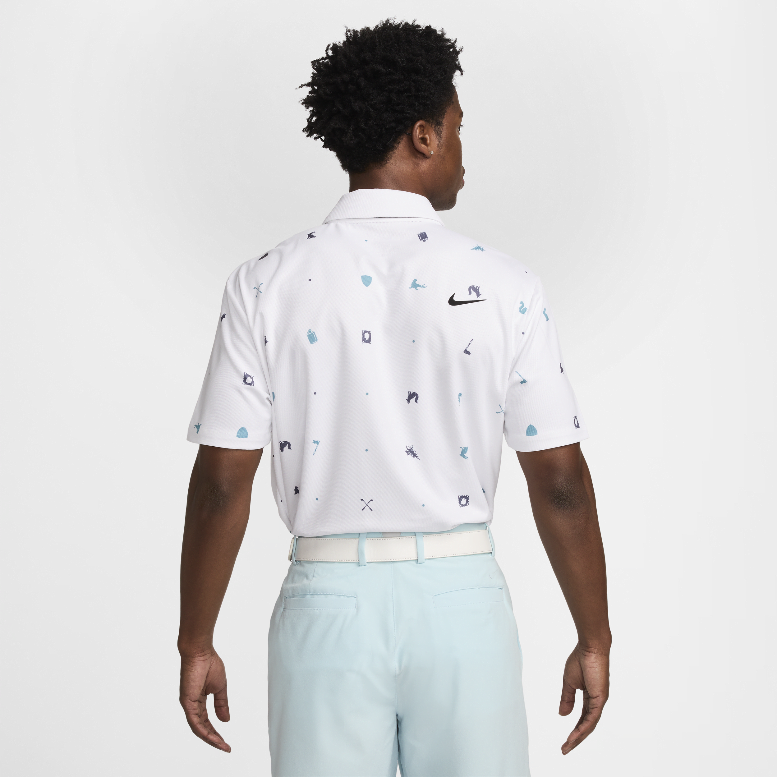 Polo de golf Dri-FIT Nike Tour pour homme - Blanc