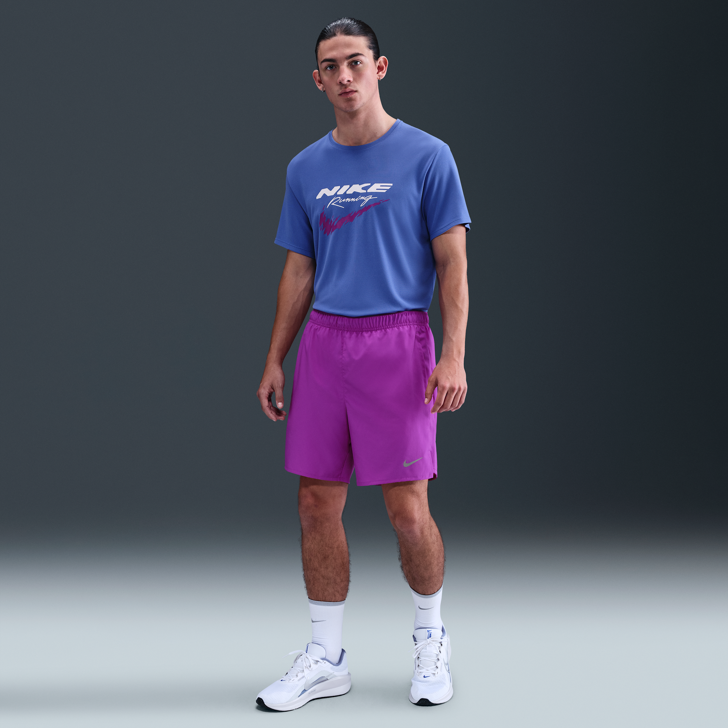 Nike Hardloopbroeken paars