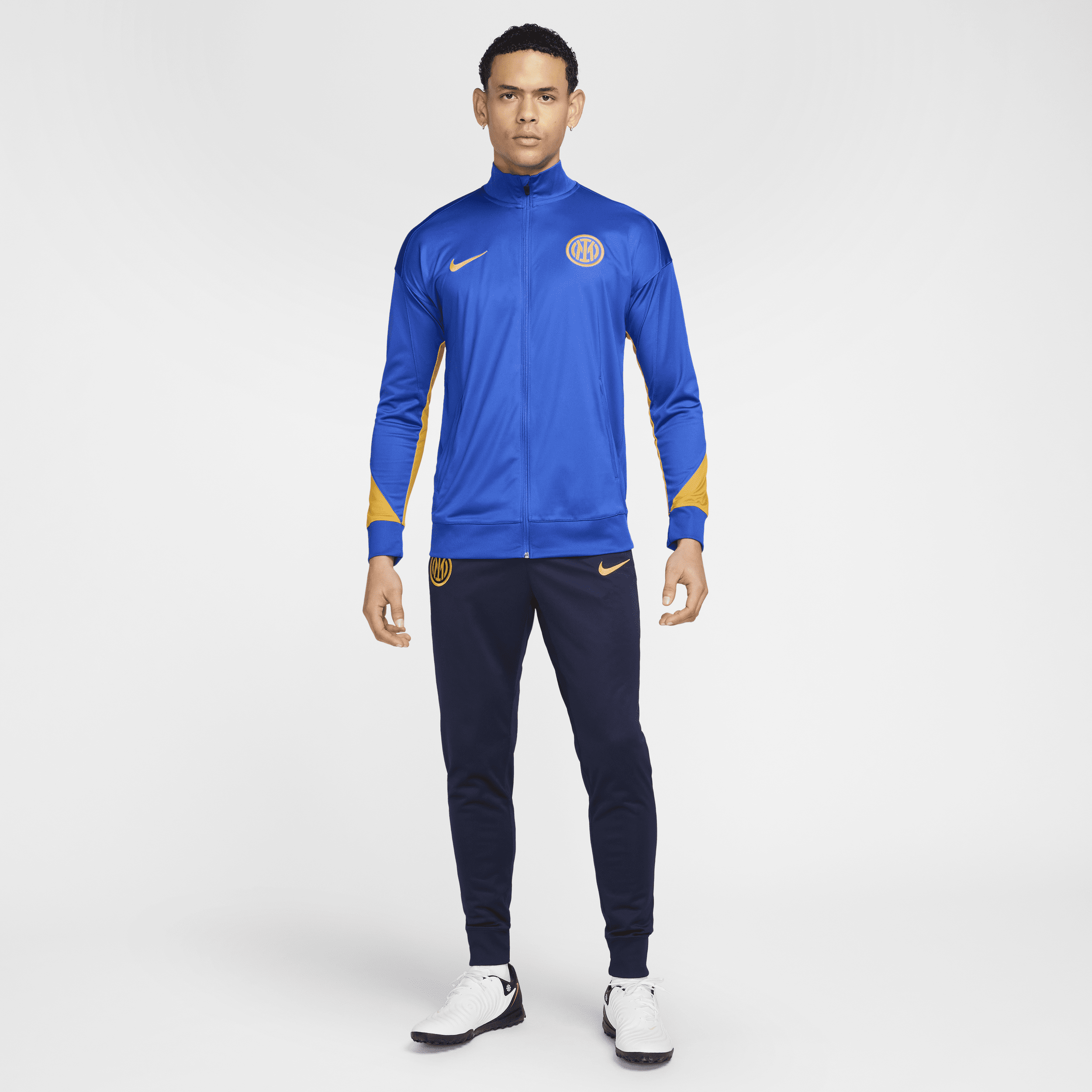 Survêtement de foot en maille Nike Dri-FIT Inter Milan Strike 3e tenue pour homme - Bleu