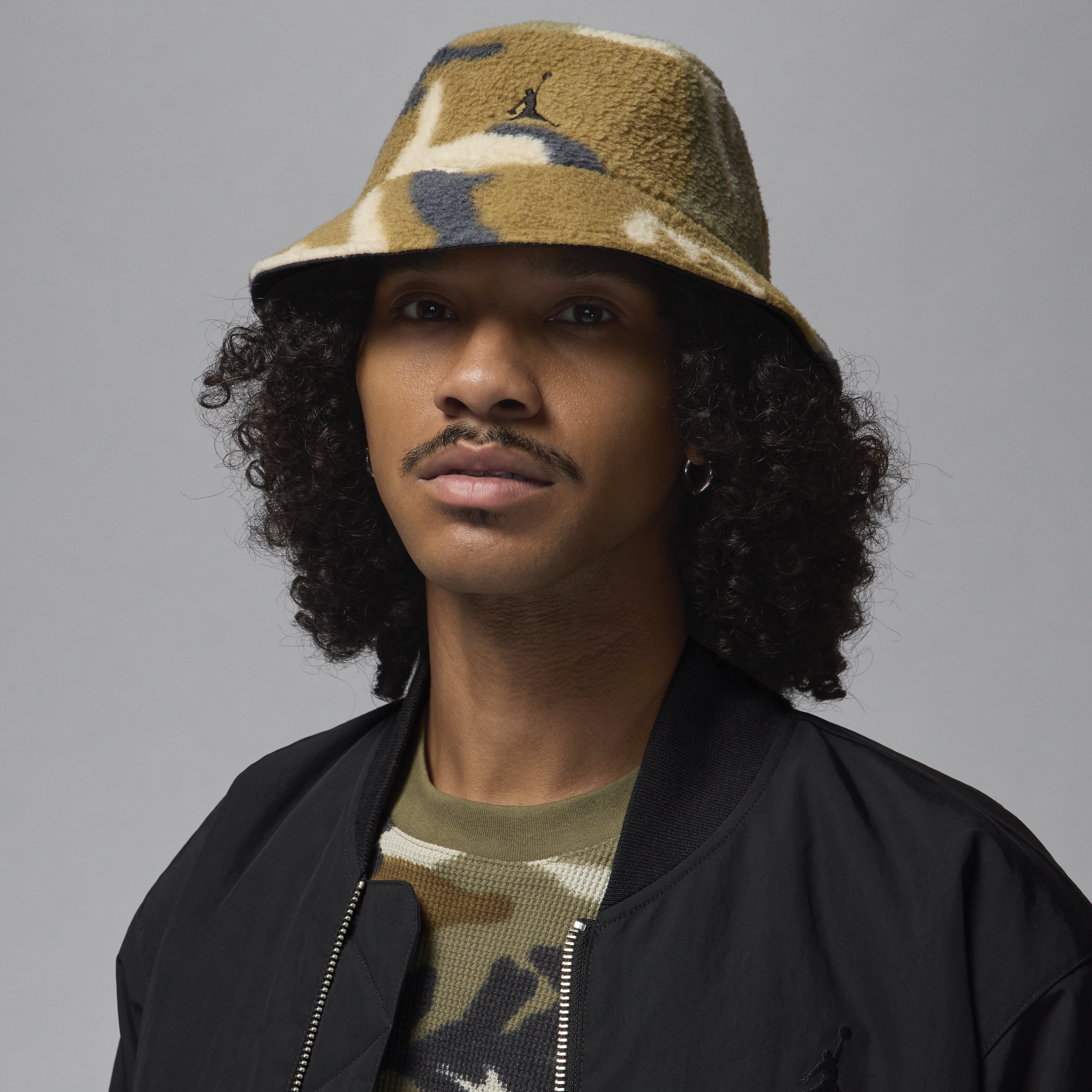 Nike Jordan Apex Winter Bucket Hat - Black