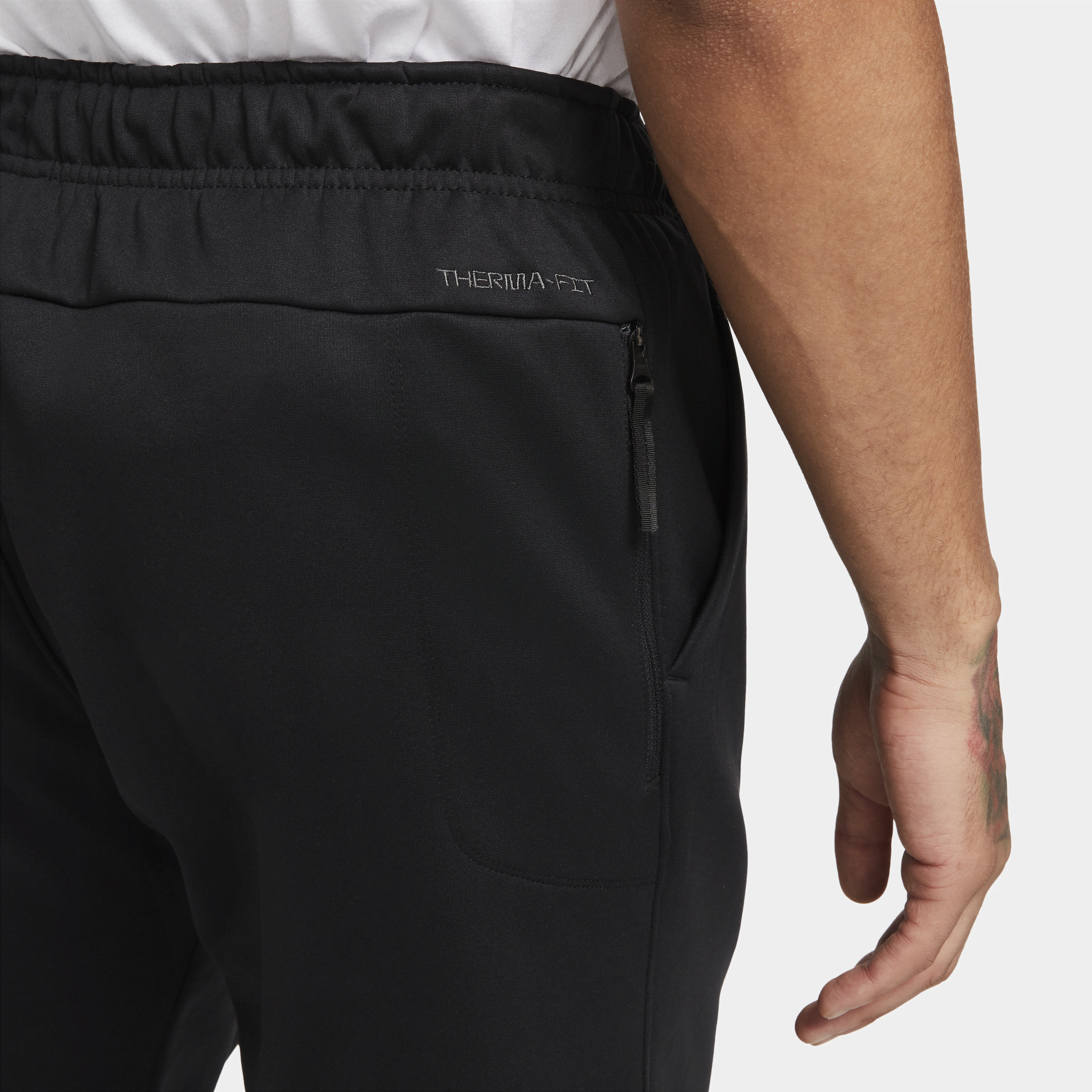 Pantalon de fitness fuselé Therma-FIT Nike Therma pour homme - Noir