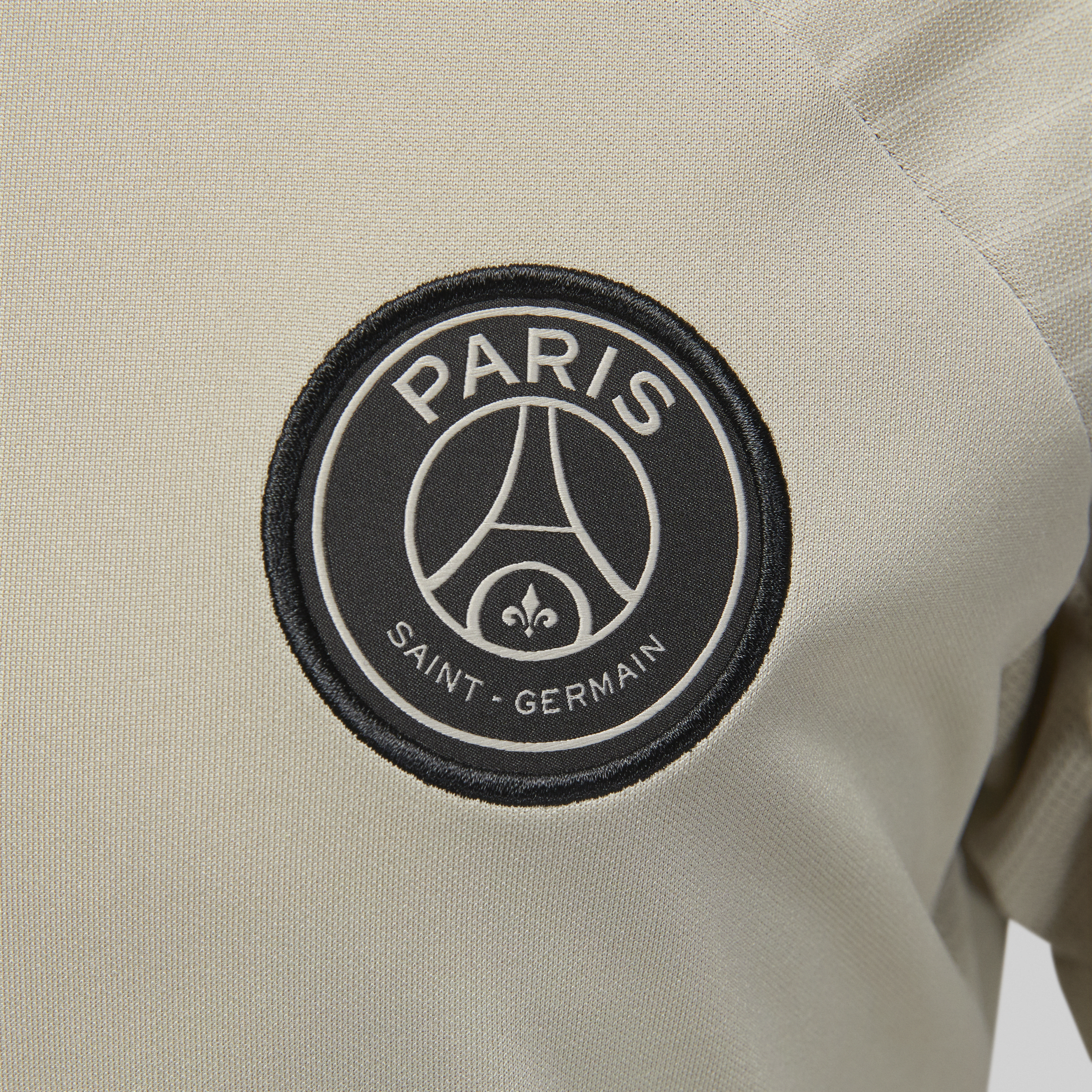 Jordan Paris Saint-Germain Strike Derde Dri-FIT knit voetbaltop met korte mouwen voor dames Bruin