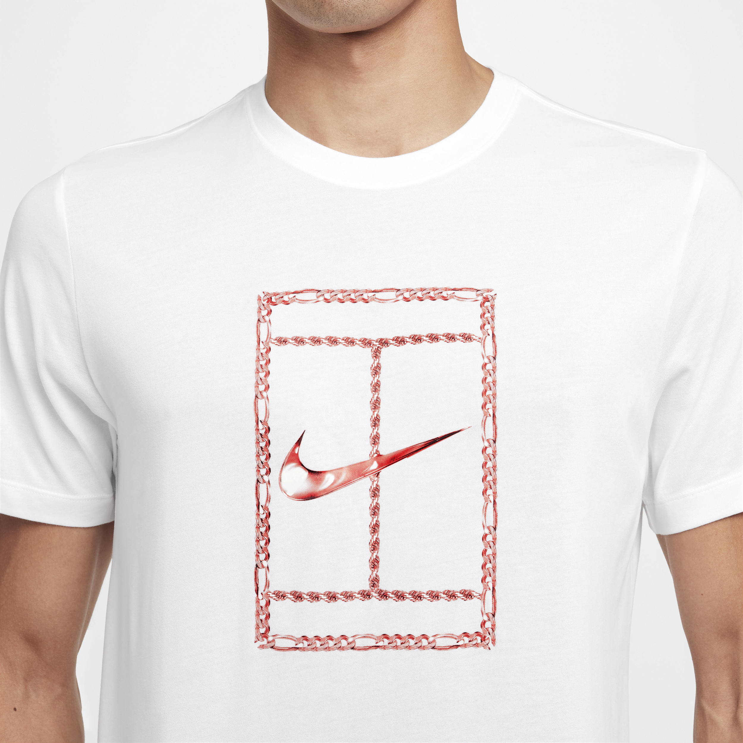 T-shirt de tennis NikeCourt Dri-FIT pour homme - Blanc