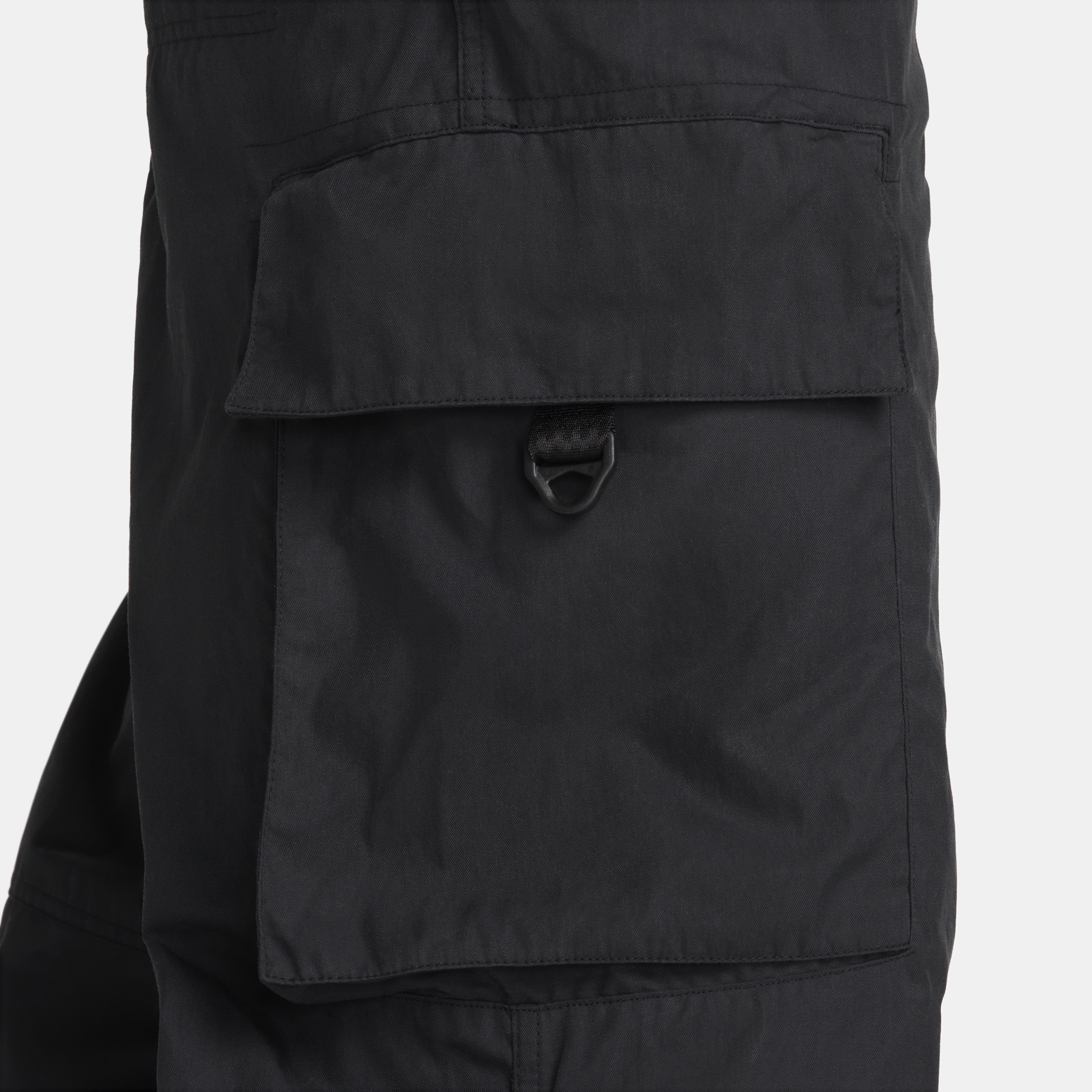 Nike Sportswear Tech Pack cargobroek van gewaxt canvas voor heren Zwart