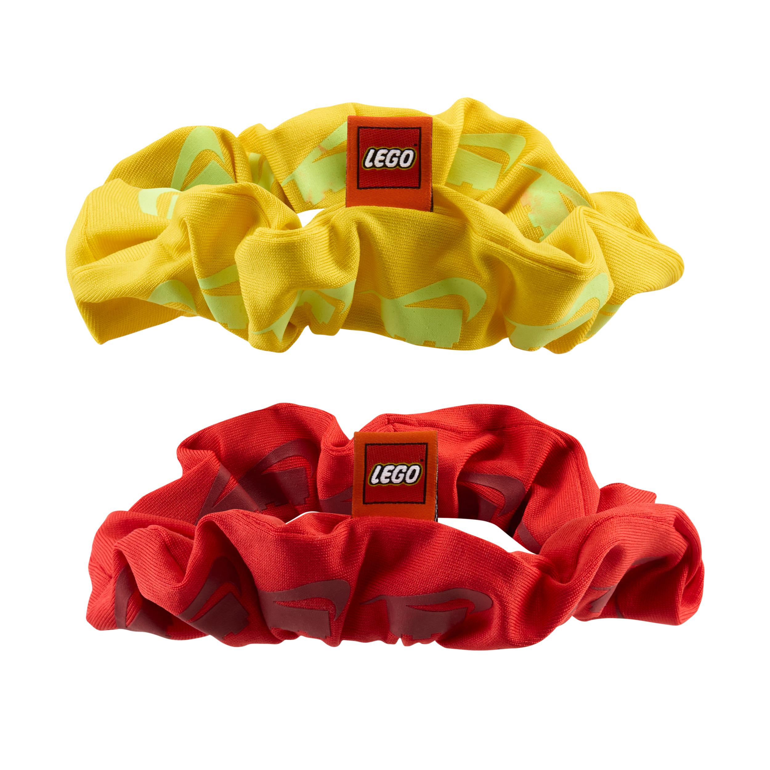 Thumbnail - Nike x LEGO® Kollektion geraffte Haargummis (2er-Pack) - Gelb