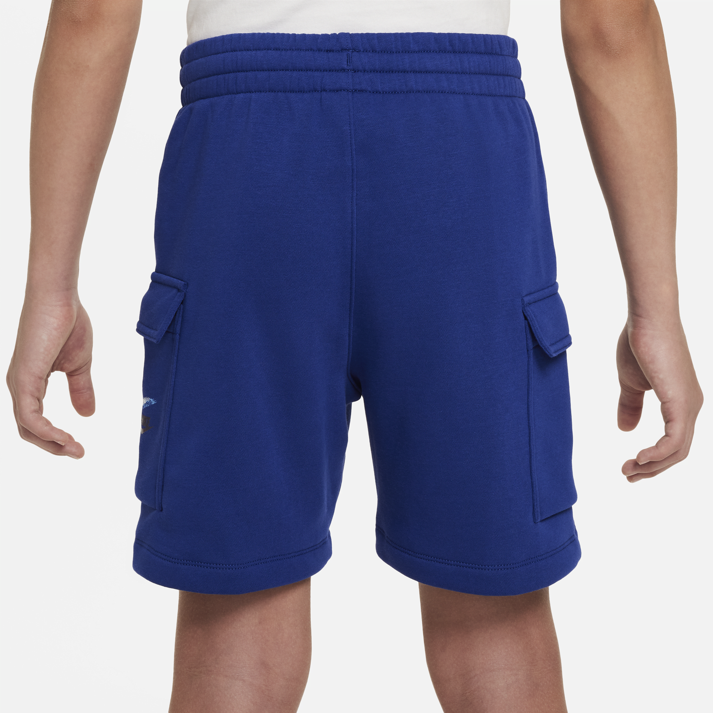 Nike Sportswear Standard Issue fleeceshorts voor jongens Blauw