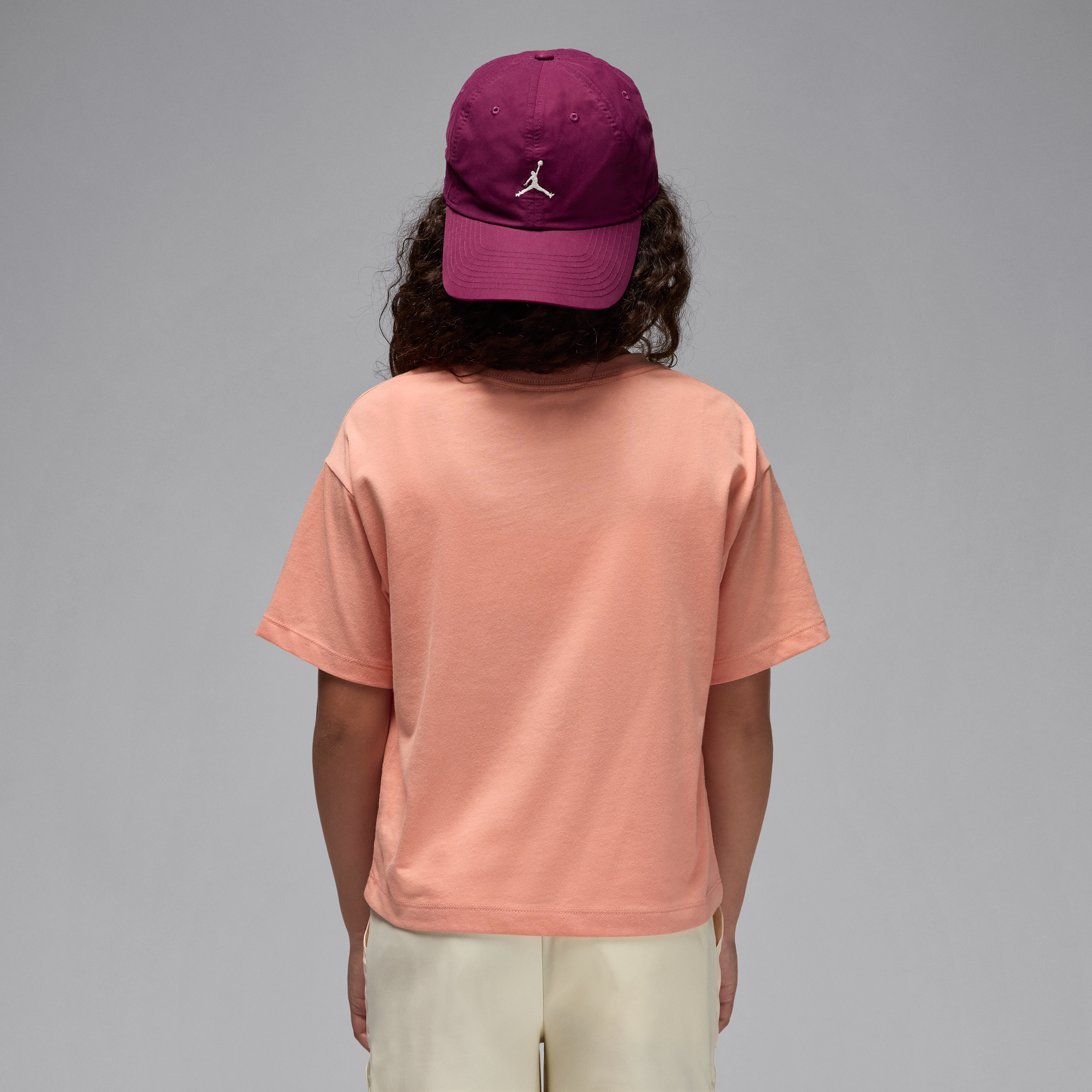 Thumbnail - Jordan Brooklyn Essentials T-Shirt (ältere Kinder) - Orange