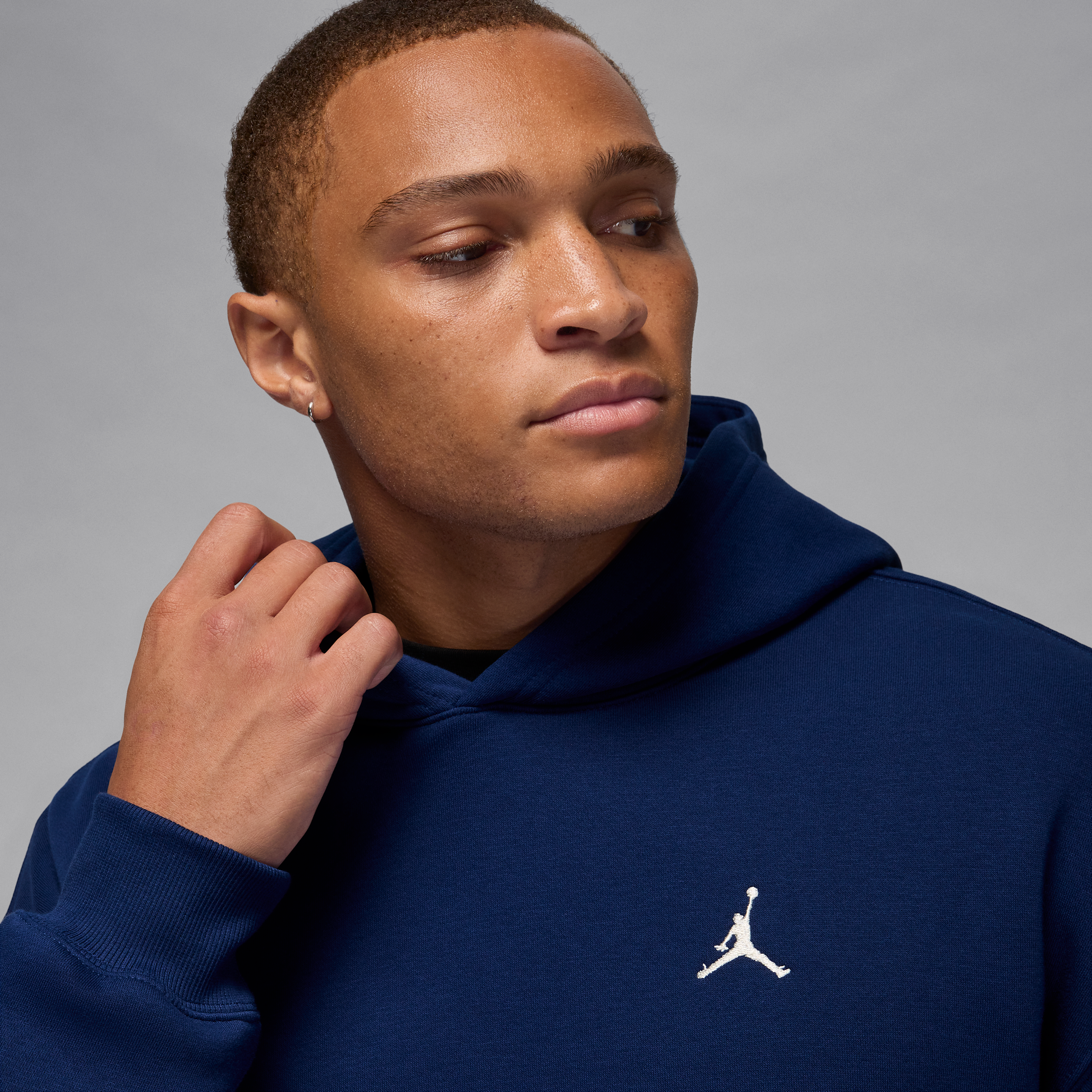Thumbnail - Jordan Brooklyn Fleece Oversized-Hoodie (Herren) - Blau